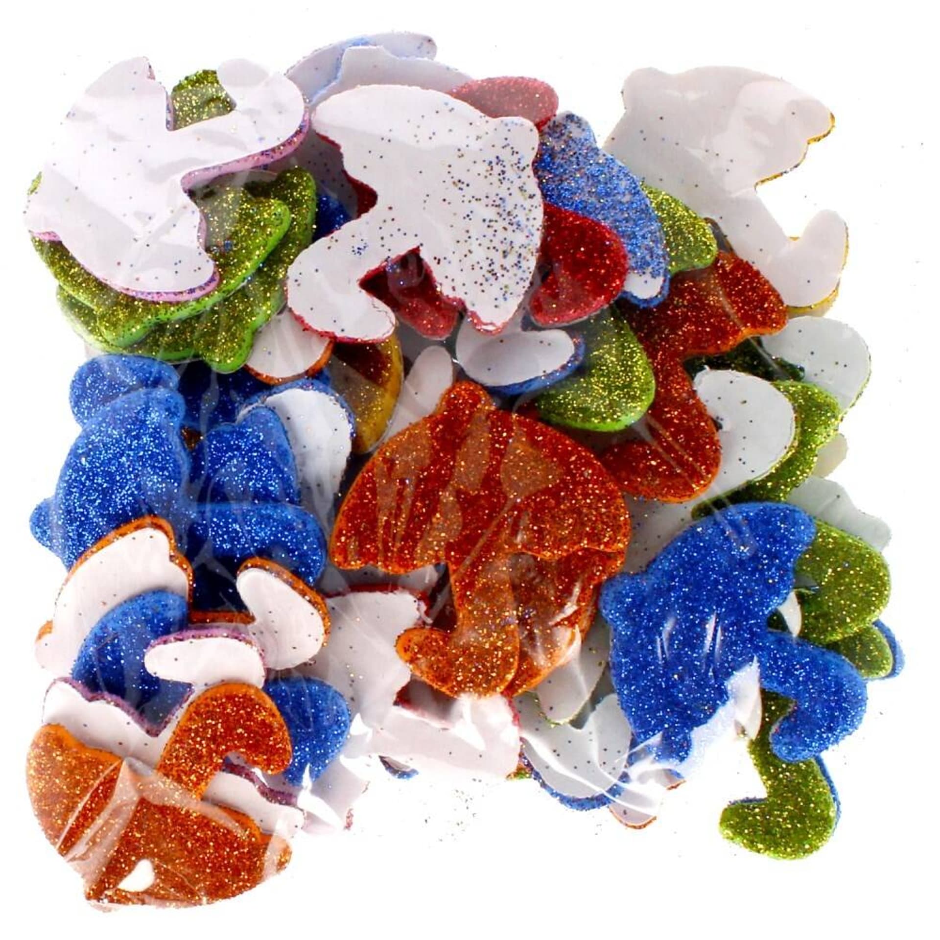 

Ozdoby dekoracyjne samoprzylepne brokatowe Parasole CRAFT WITH FUN 339117