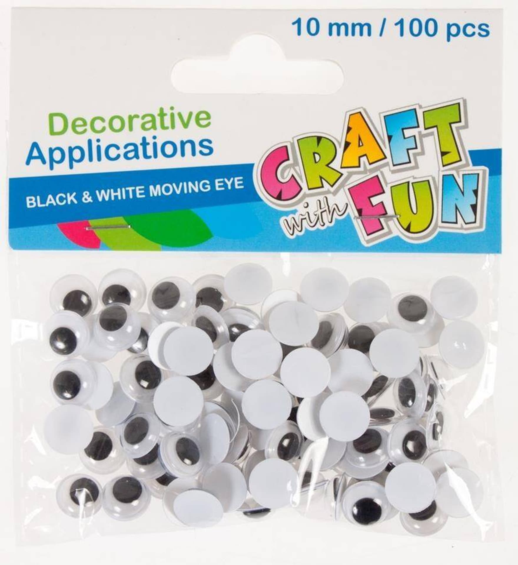 

Ozdoby dekoracyjne samoprzylepne Oczy 10 mm CRAFT WITH FUN 383655