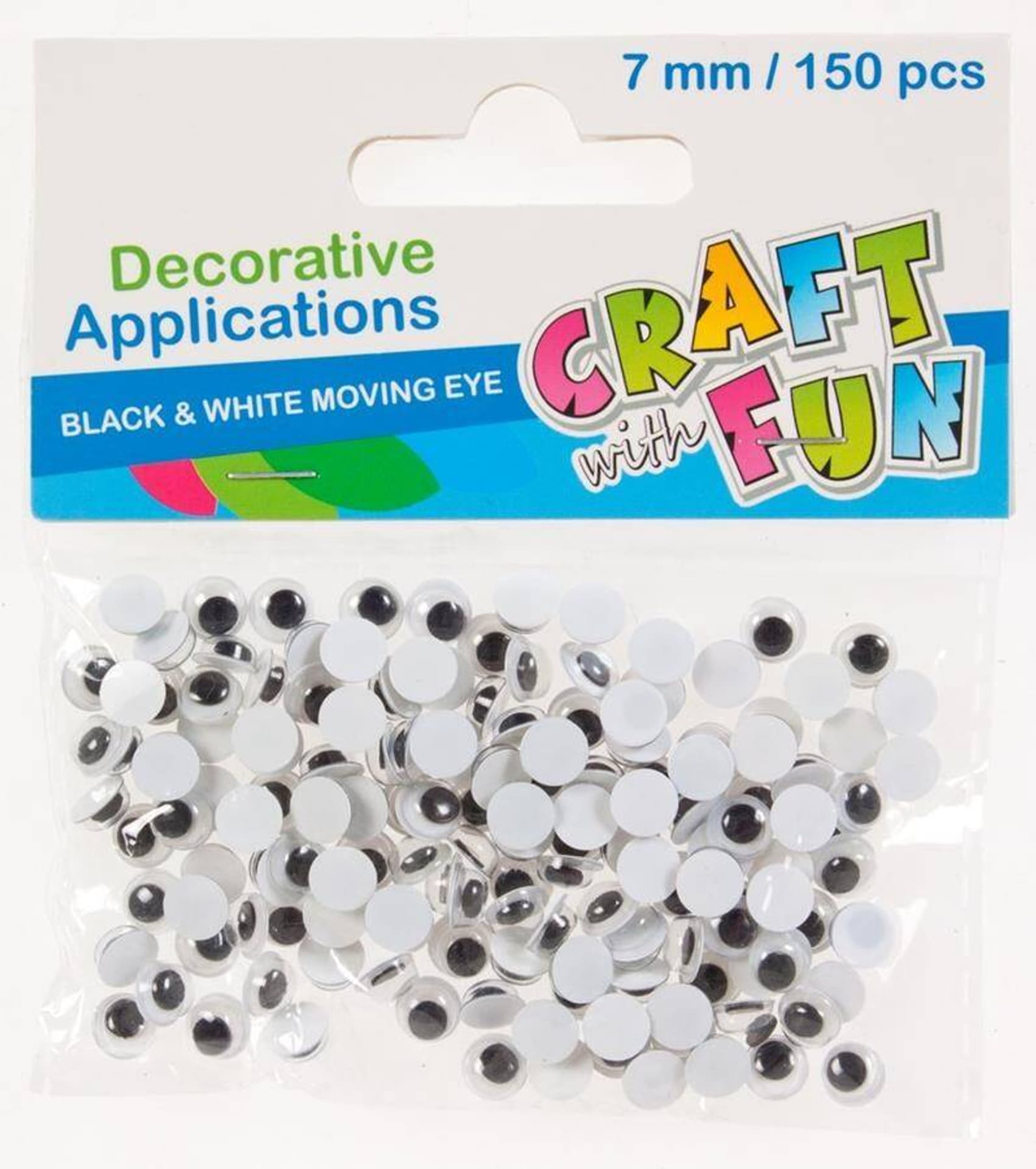 

Ozdoby dekoracyjne samoprzylepne Oczy 7 mm CRAFT WITH FUN 383656