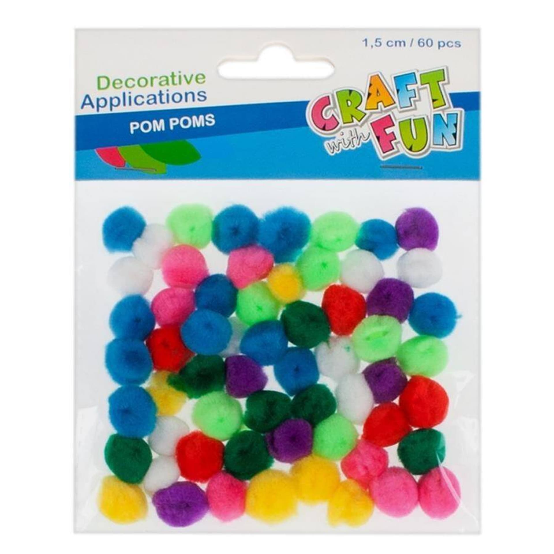 

Pompony dekoracyjne mini CRAFT WITH FUN 411442