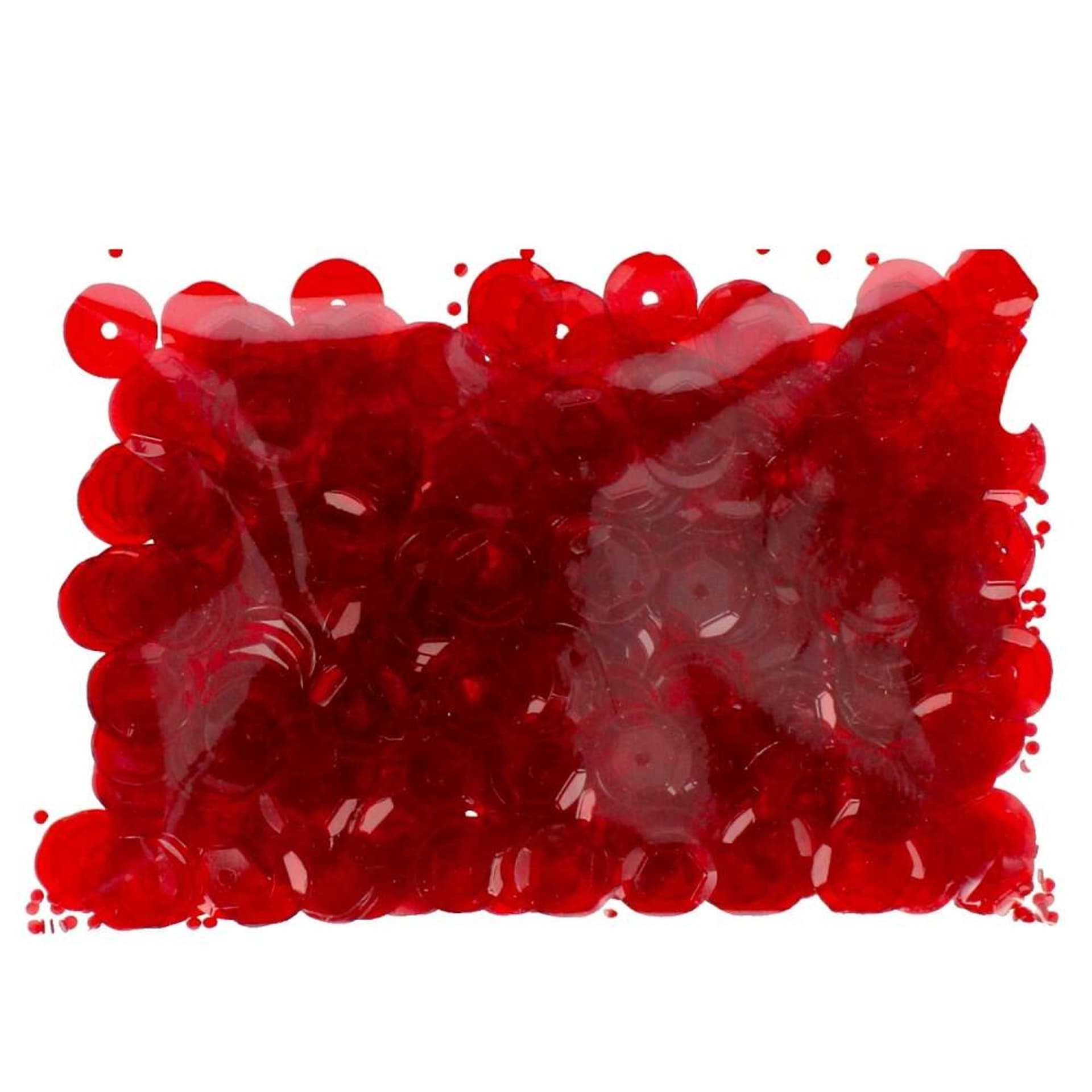 

Cekiny transparentne okrągłe 8 mm czerwone CRAFT WITH FUN 439331