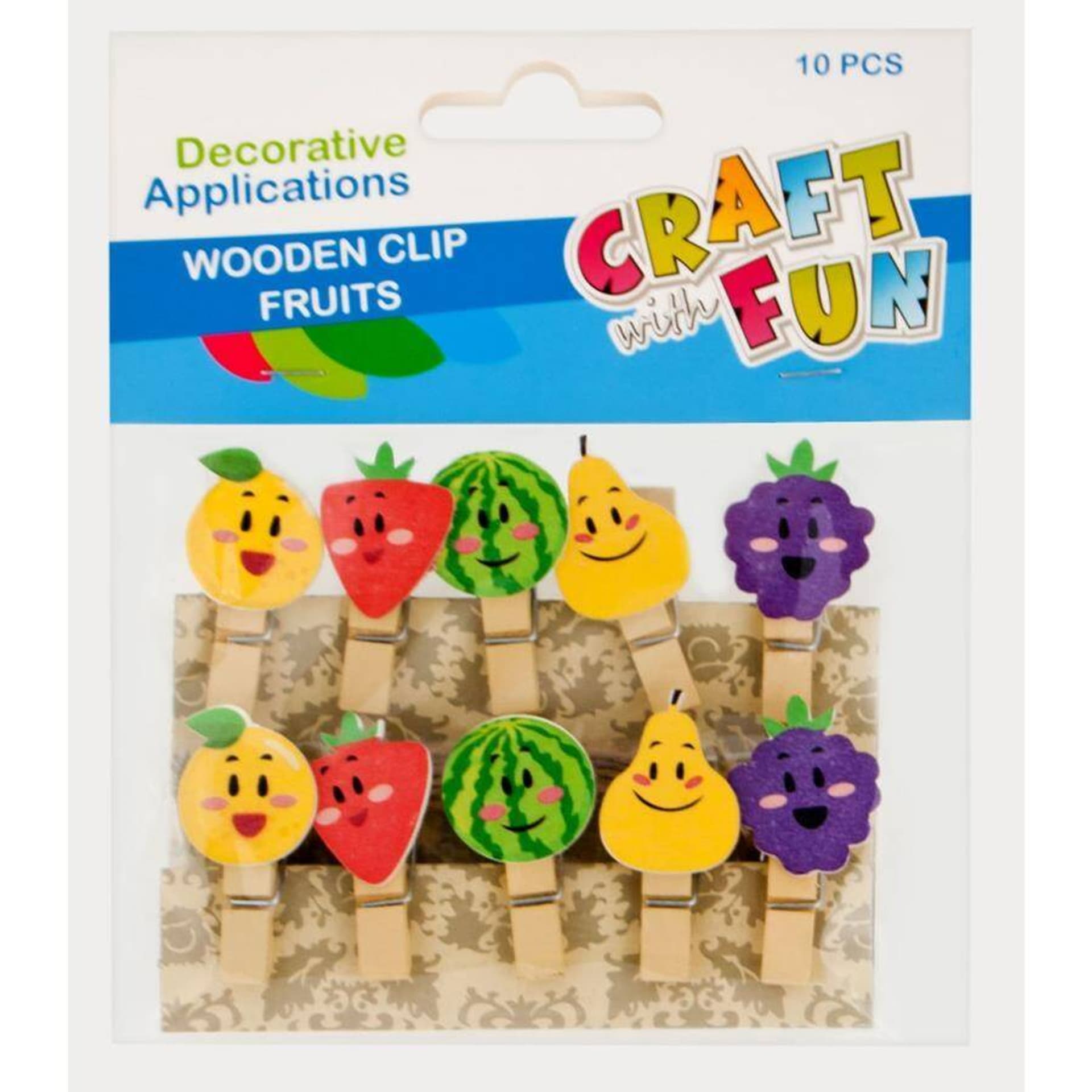 

Drewniane spinacze Owoce CRAFT WITH FUN 439344
