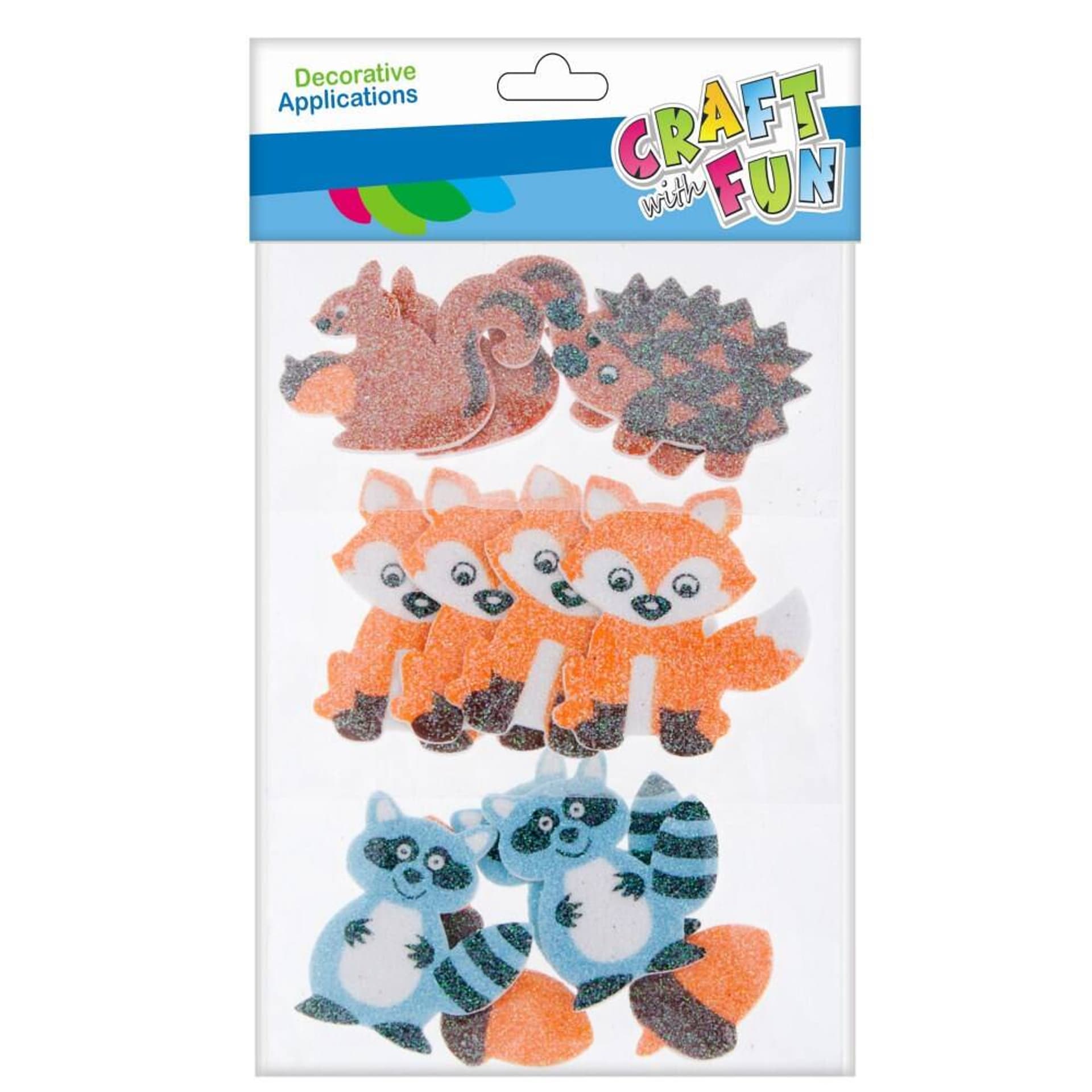 

Ozdoba dekoracyjna samoprzylepna EVA Zwierzęta/Las CRAFT WITH FUN 463732