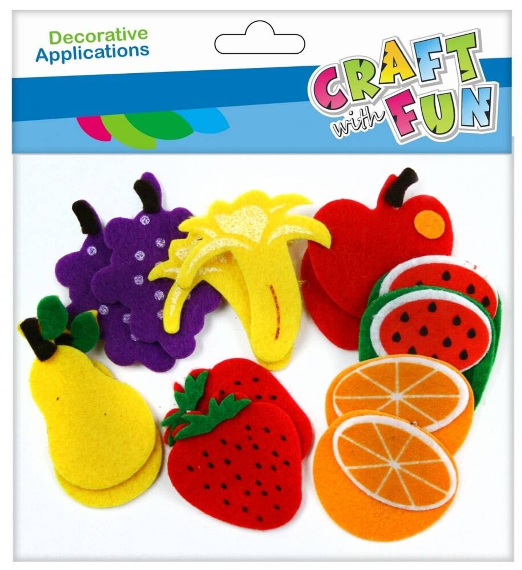 

Ozdoba dekoracyjna filcowa samoprzylepna Owoce CRAFT WITH FUN 463738