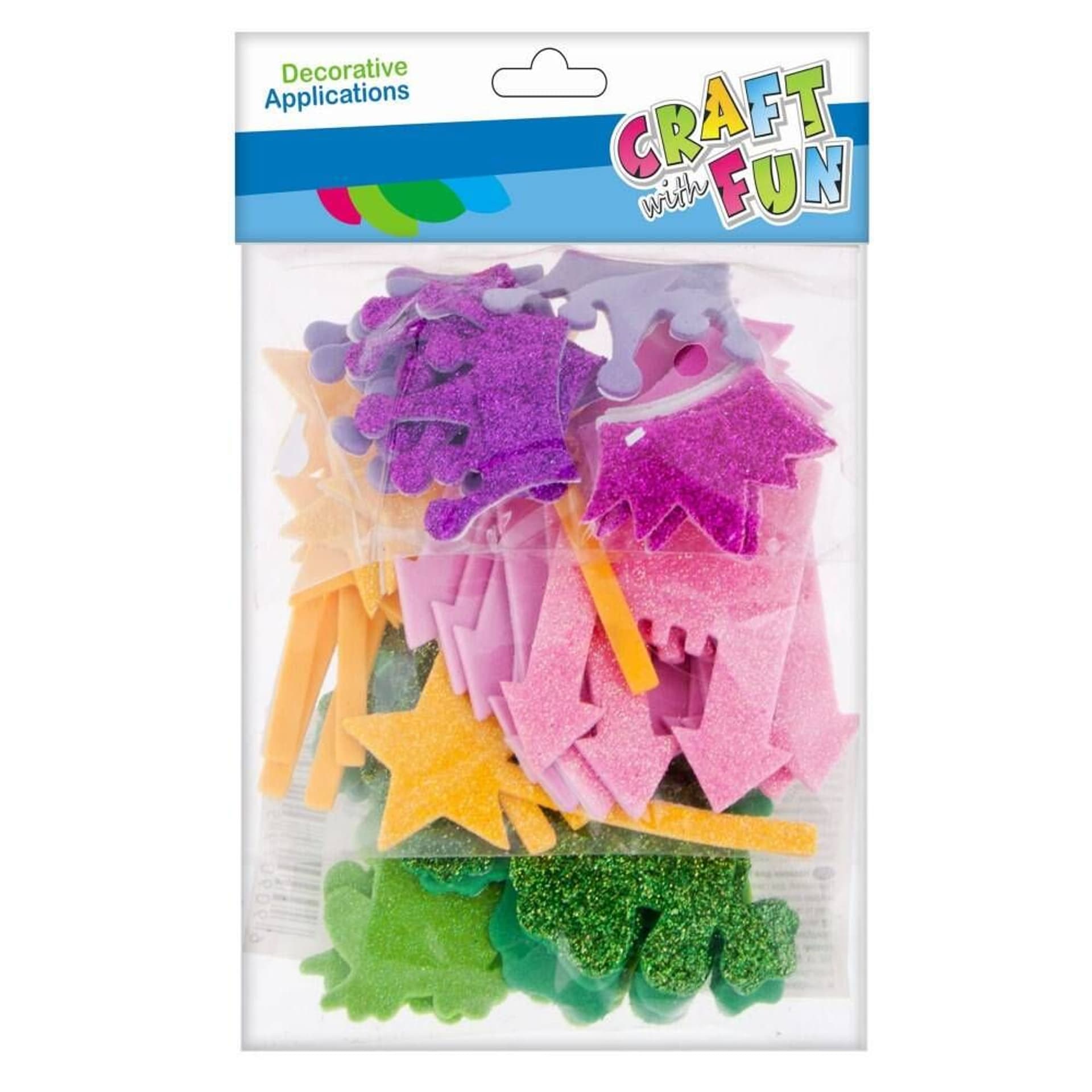 

Ozdoba dekoracyjna samoprzylepna EVA Zamek/Królewna CRAFT WITH FUN 463746