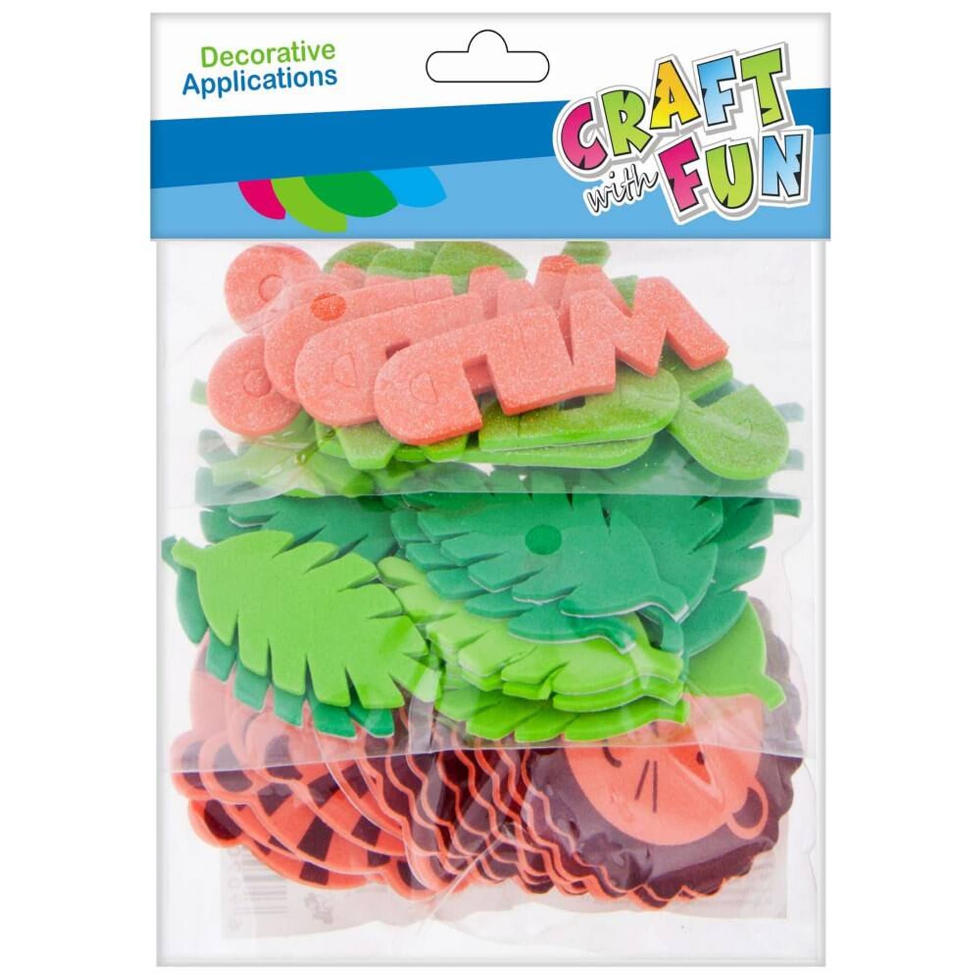 

Ozdoba dekoracyjna samoprzylepna EVA Las/Dżungla CRAFT WITH FUN 463752