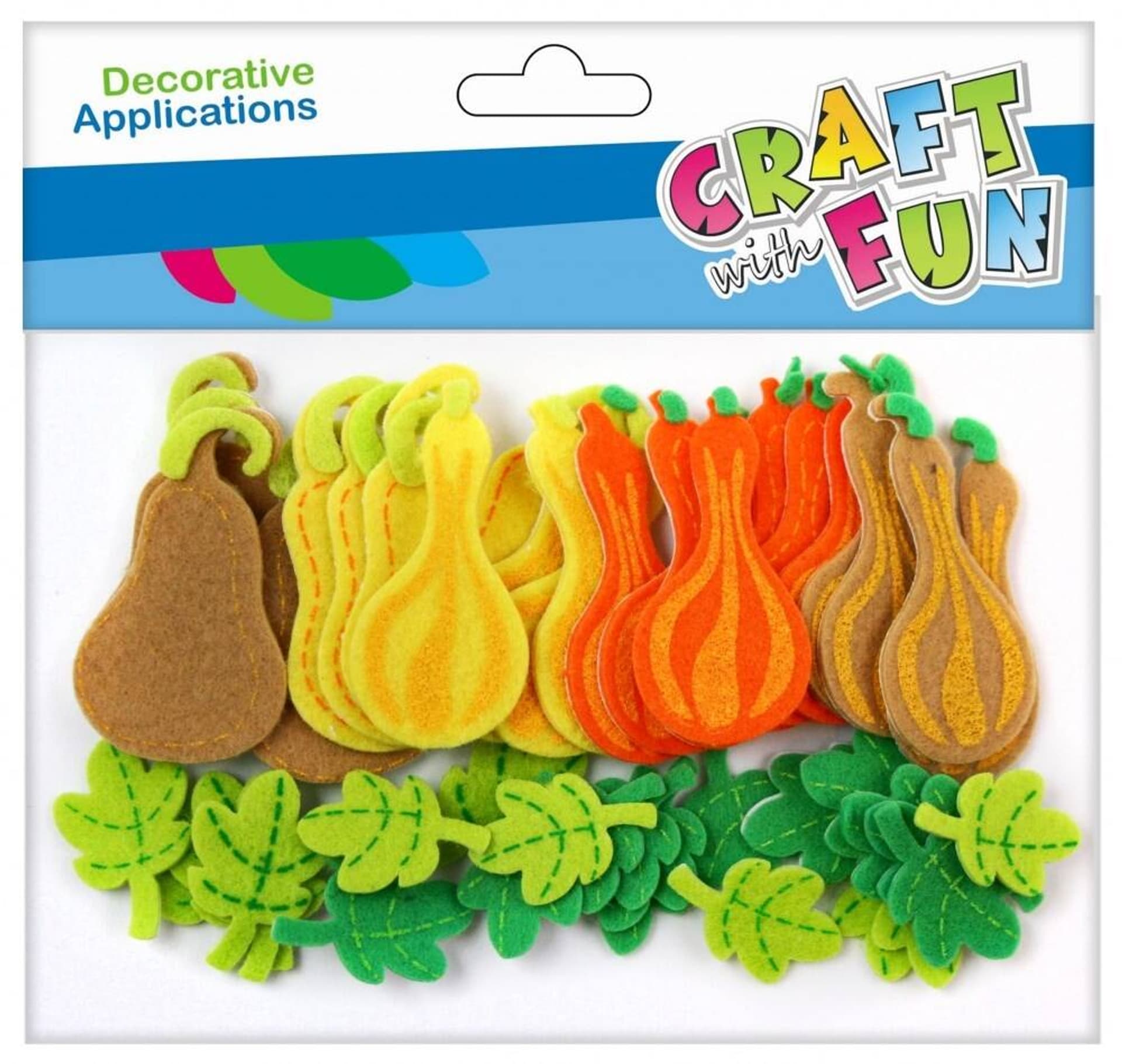 

Ozdoba dekoracyjna filcowa samoprzylepna Dynie CRAFT with FUN 463758