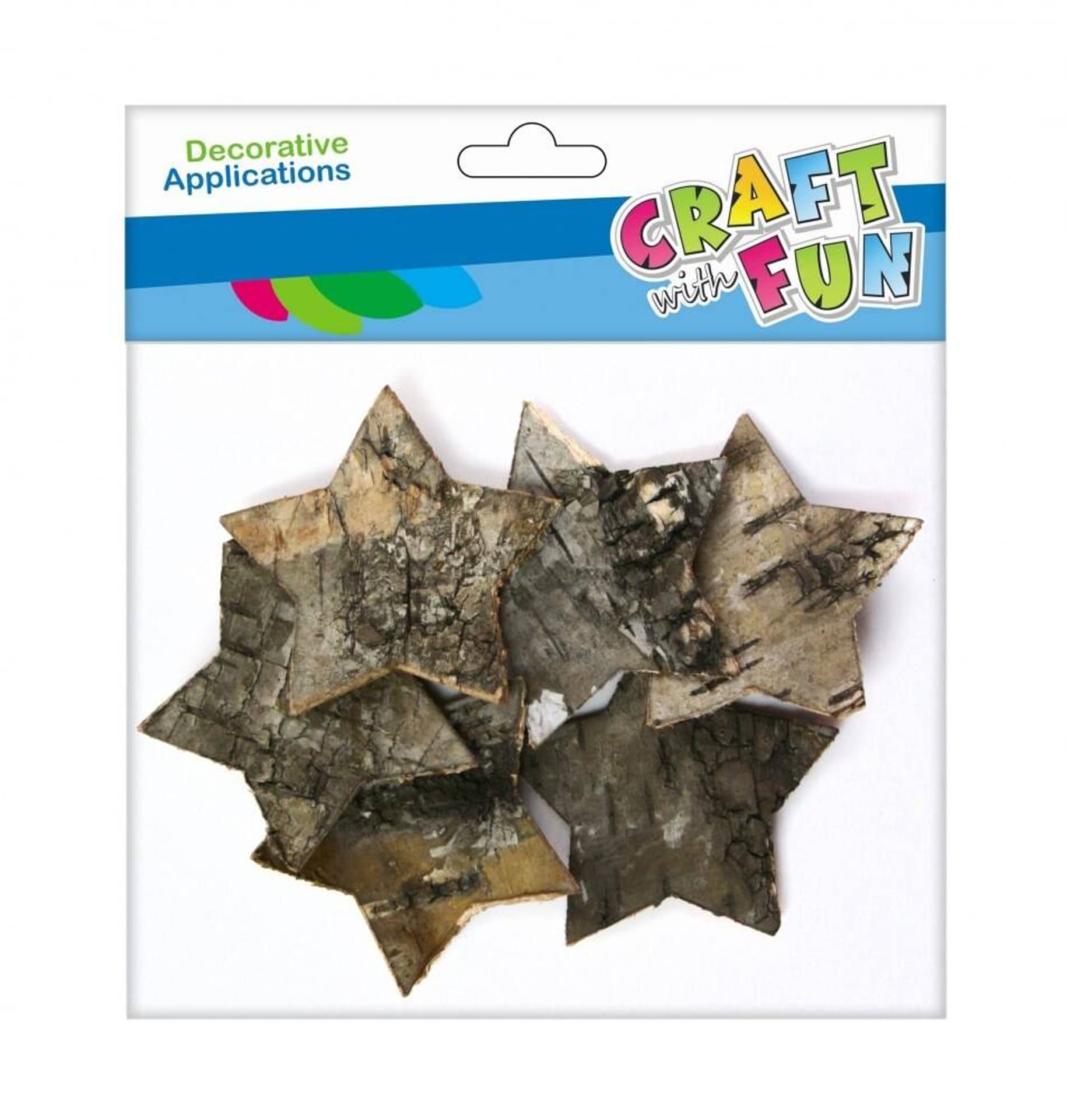 

Ozdoba dekoracyjna samoprzylepna drewno/kora Gwiazda CRAFT WITH FUN 463833
