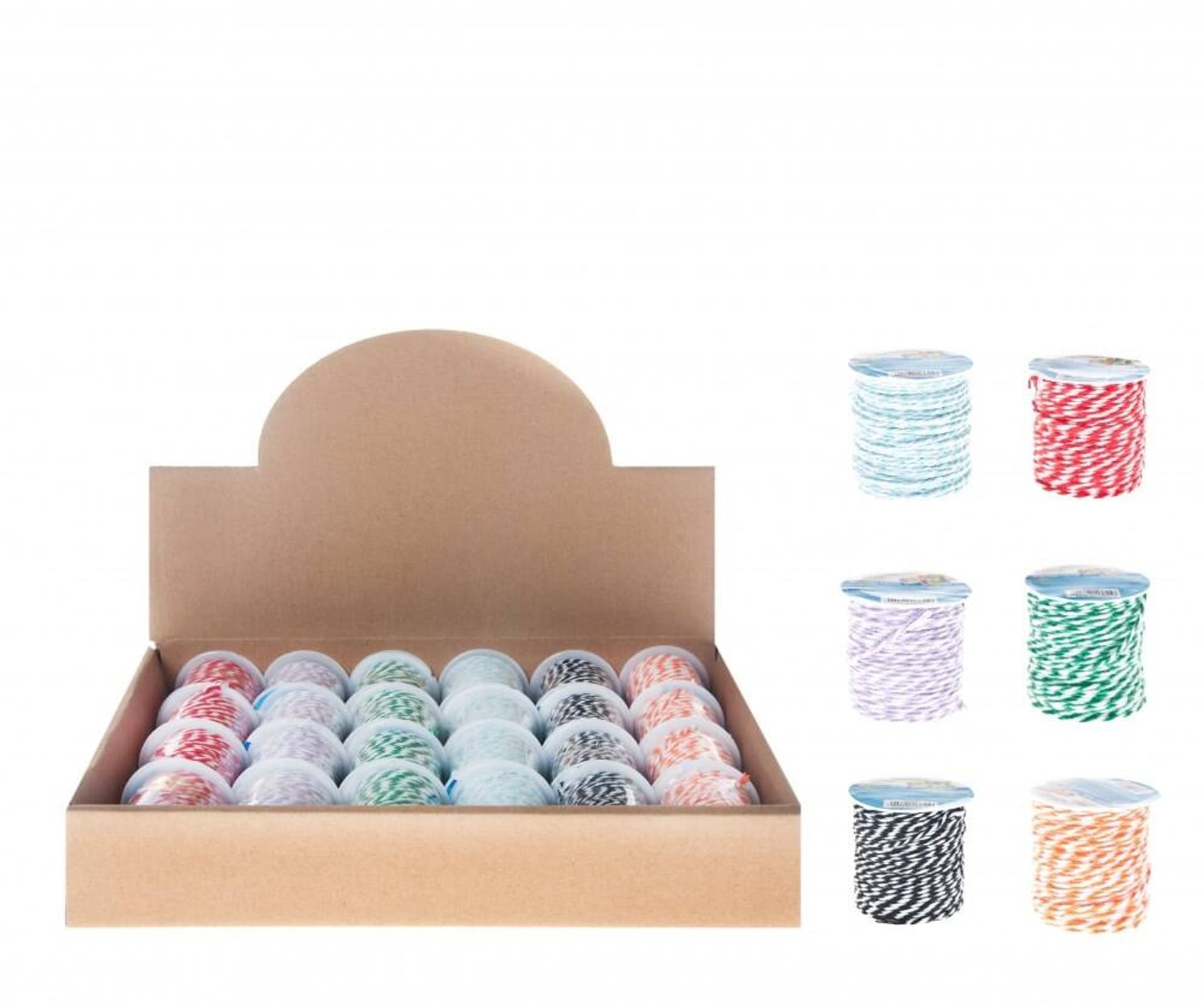 

Ozdoba dekoracyjna Sznurek mix kolorów szpulka CRAFT WITH FUN 463851