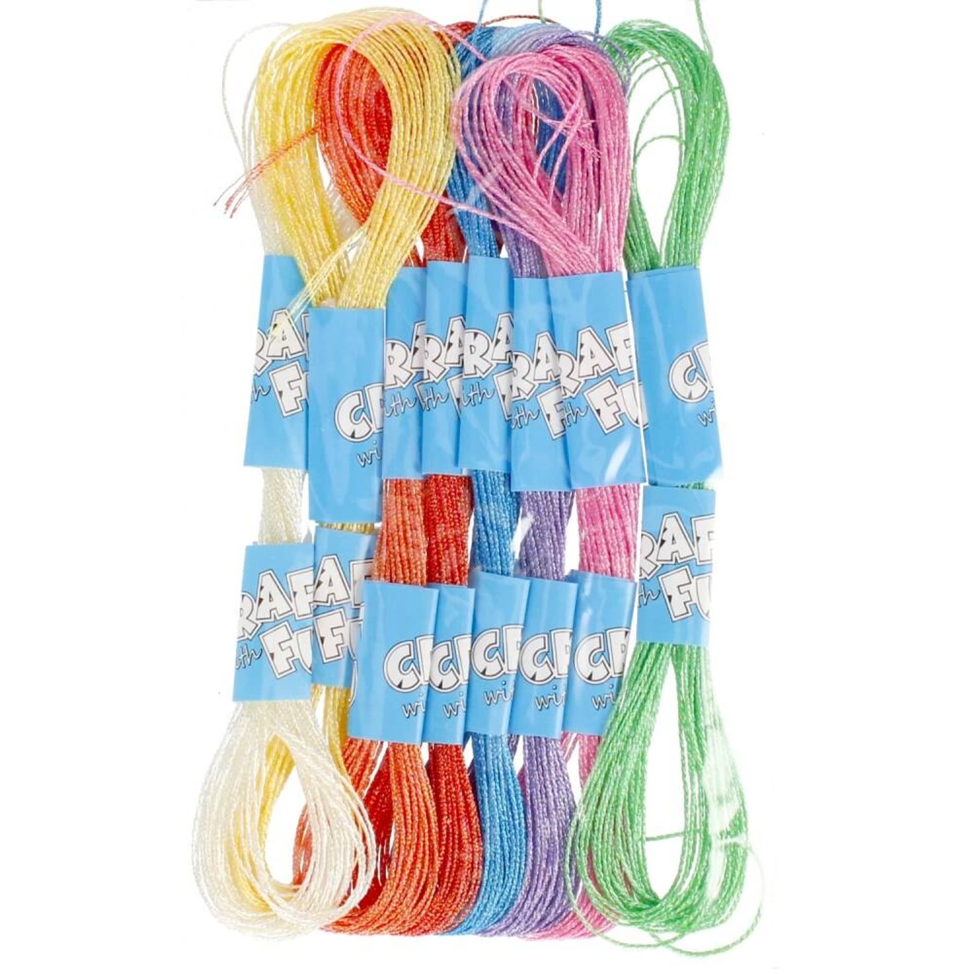 

Mulina dekoracyjna mix kolorów CRAFT WITH FUN 480896