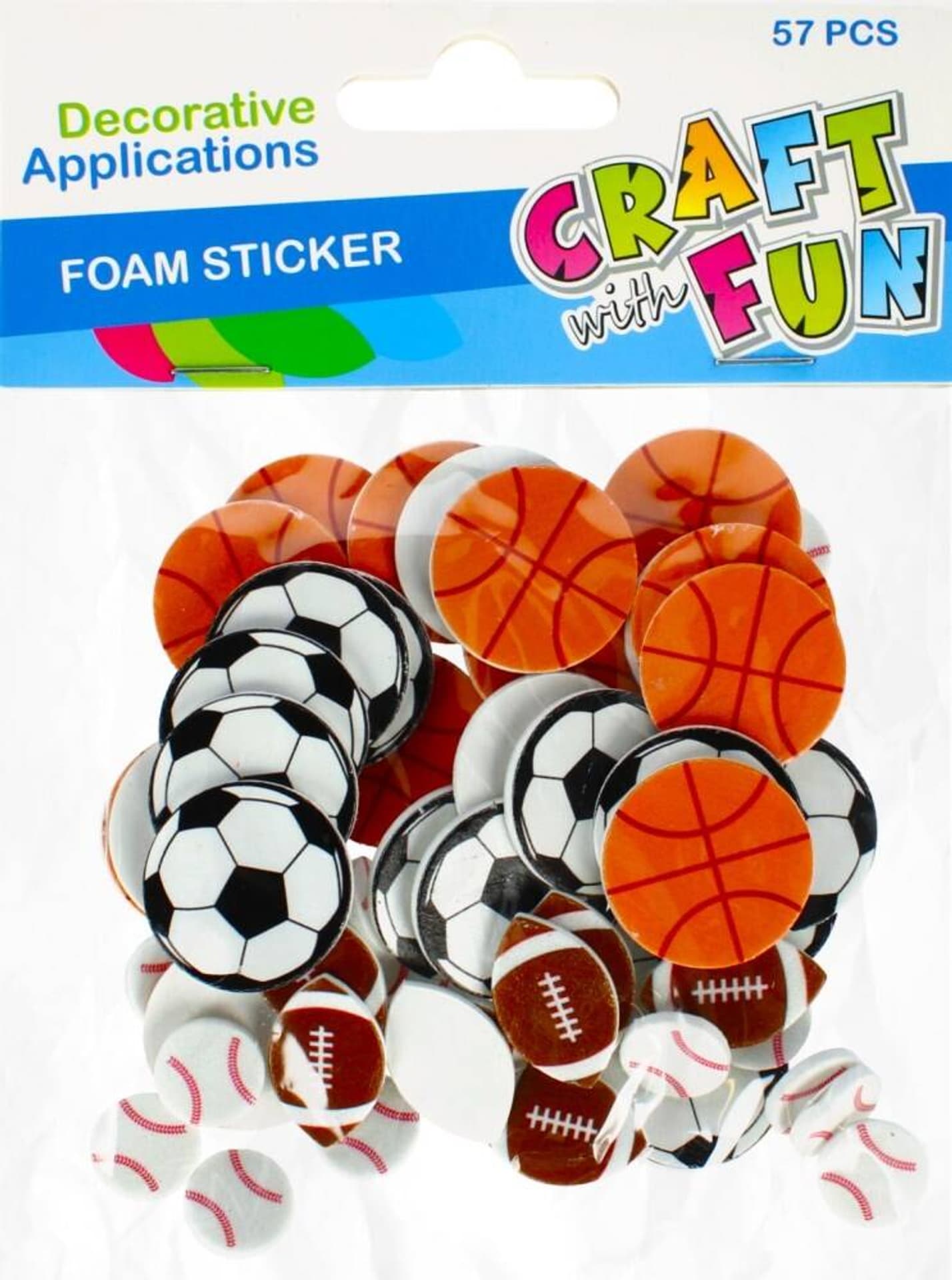 

Ozdoba dekoracyjna Eva Piłki samoprzylepna CRAFT WITH FUN 480998