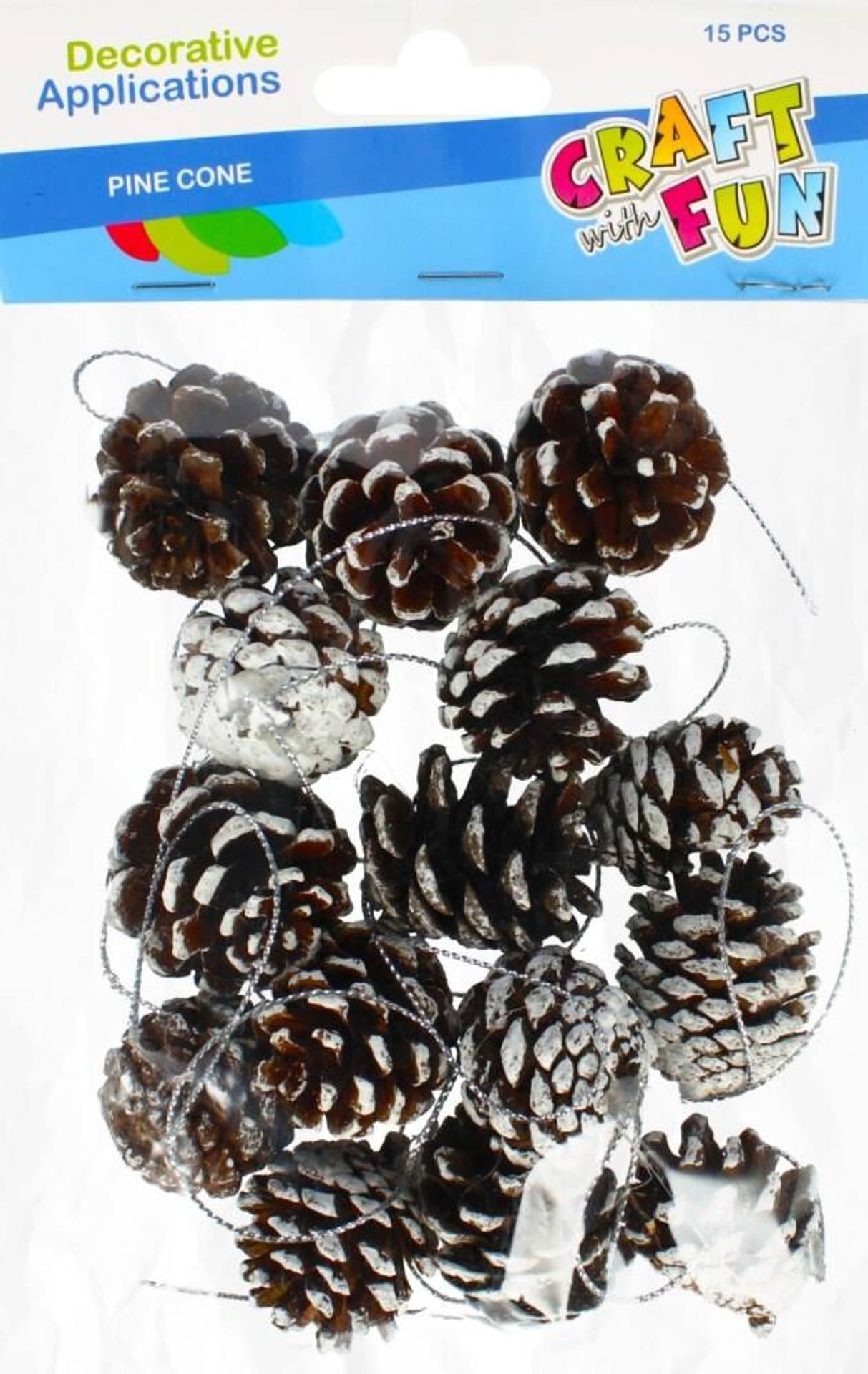 

Ozdoba dekoracyjna Szyszka 3 cm naturalna CRAFT WITH FUN 481011