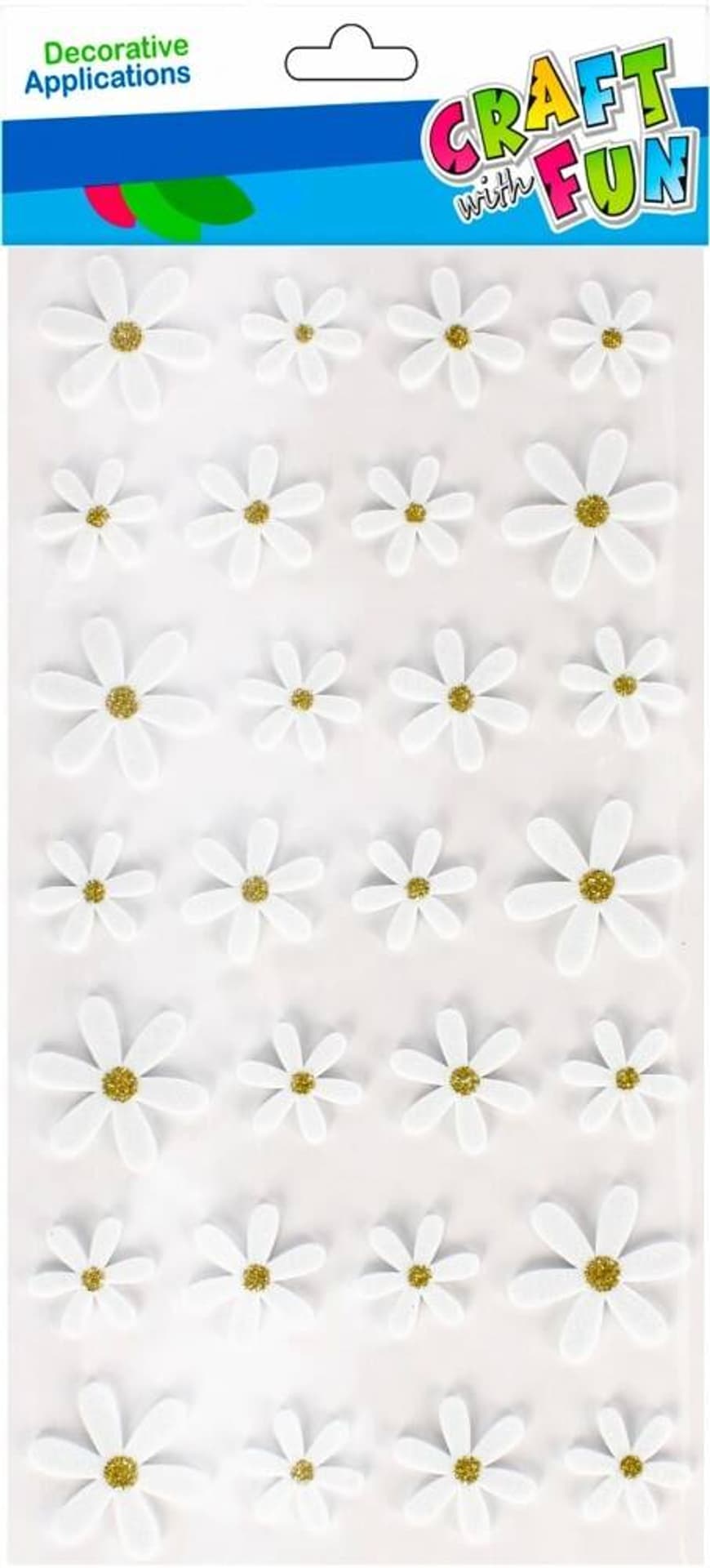 

Ozdoba dekoracyjna samoprzylepna EVA Stokrotki CRAFT WITH FUN 501777