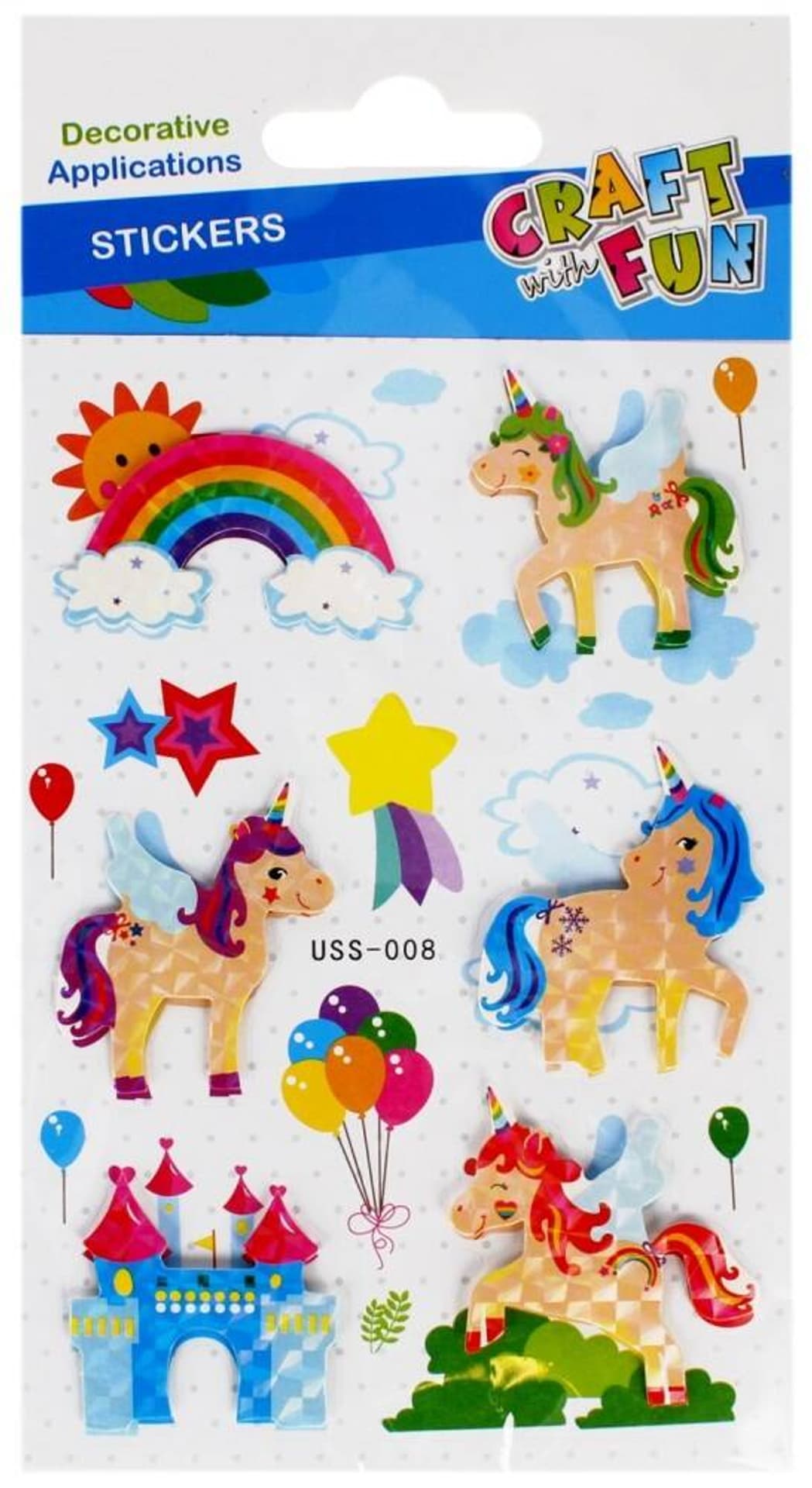 

Naklejki 3D Jednorożce CRAFT WITH FUN 411450