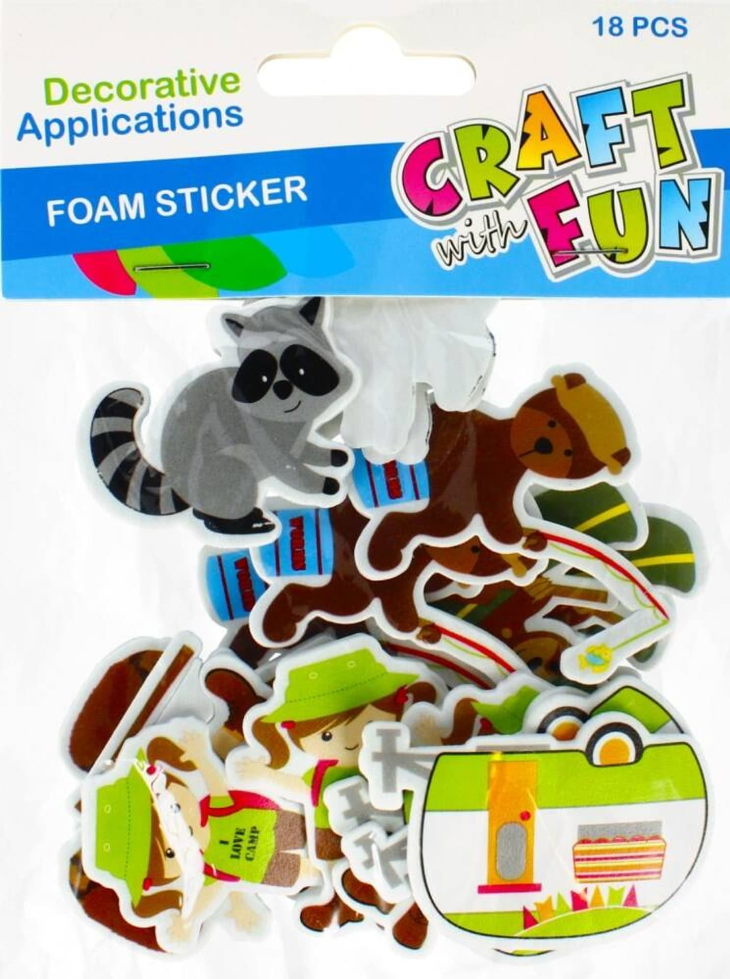 

Ozdoba dekoracyjna Eva Biwak samoprzylepna CRAFT WITH FUN 480997