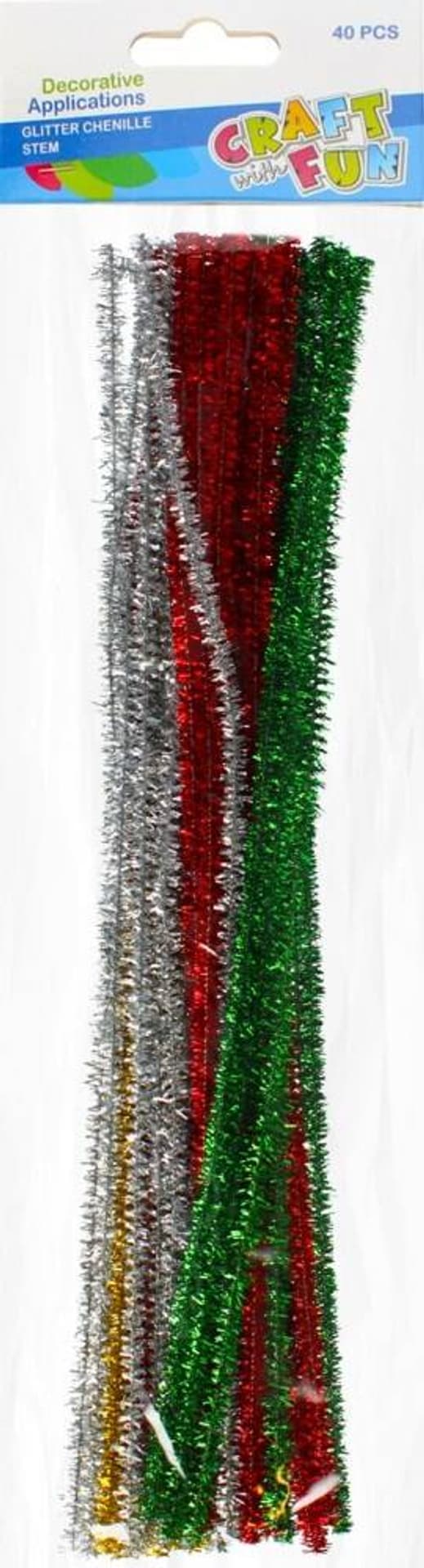 

Ozdoba dekoracyjna Druciki powlekane 3 kolory CRAFT WITH FUN 384176
