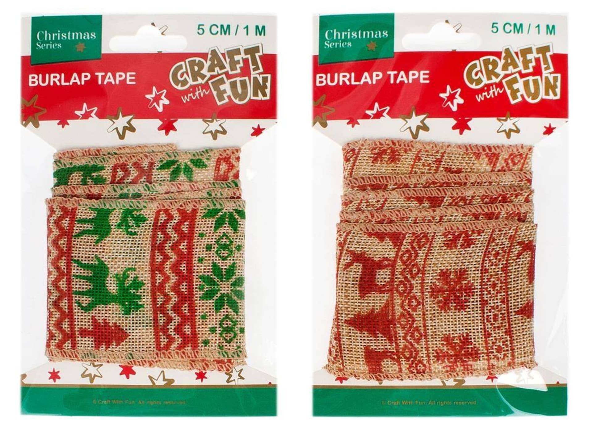 

Ozdobna taśma parciana CRAFT WITH FUN 414073