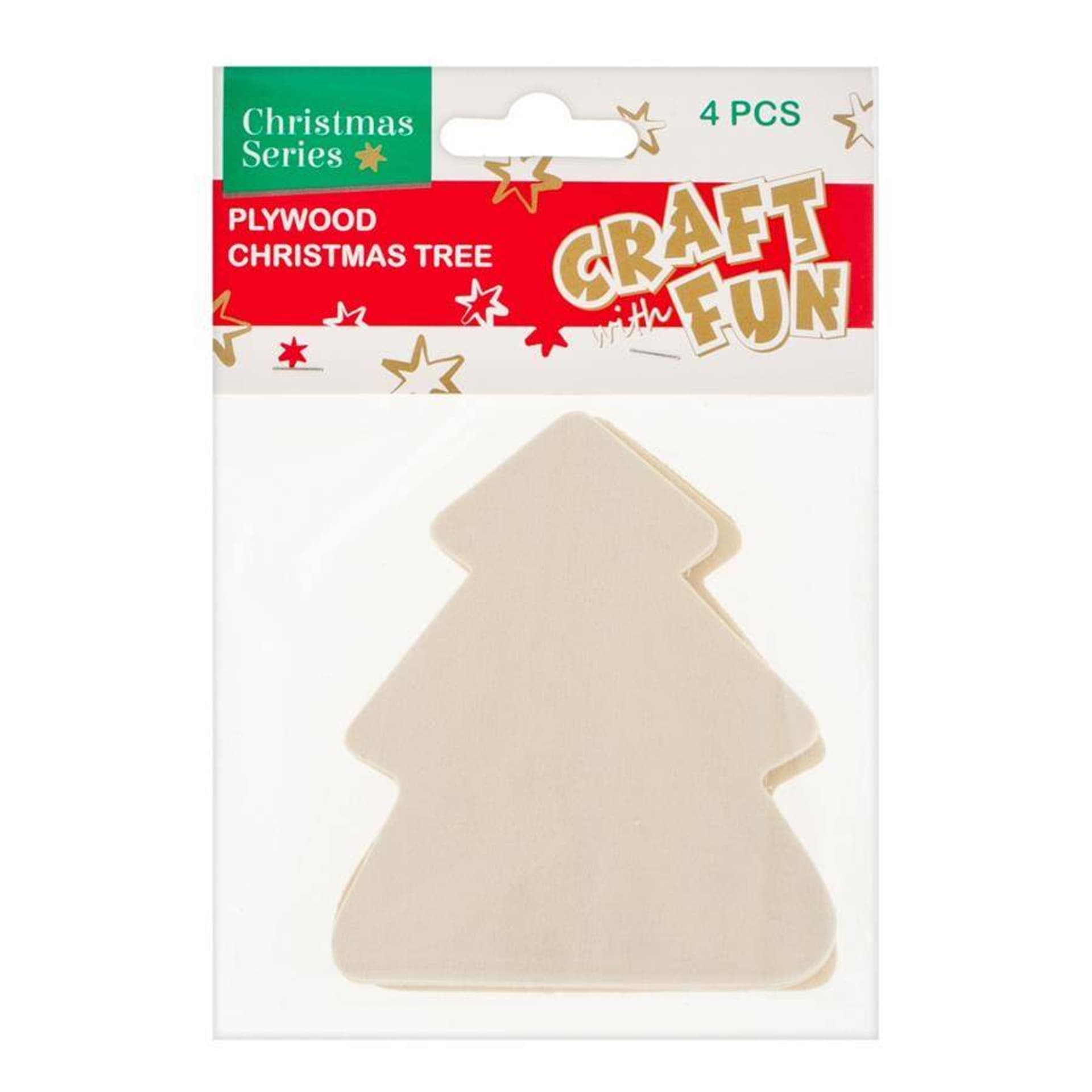 

Ozdoba dekoracyjna drewniana BN Choinka CRAFT WITH FUN 438496