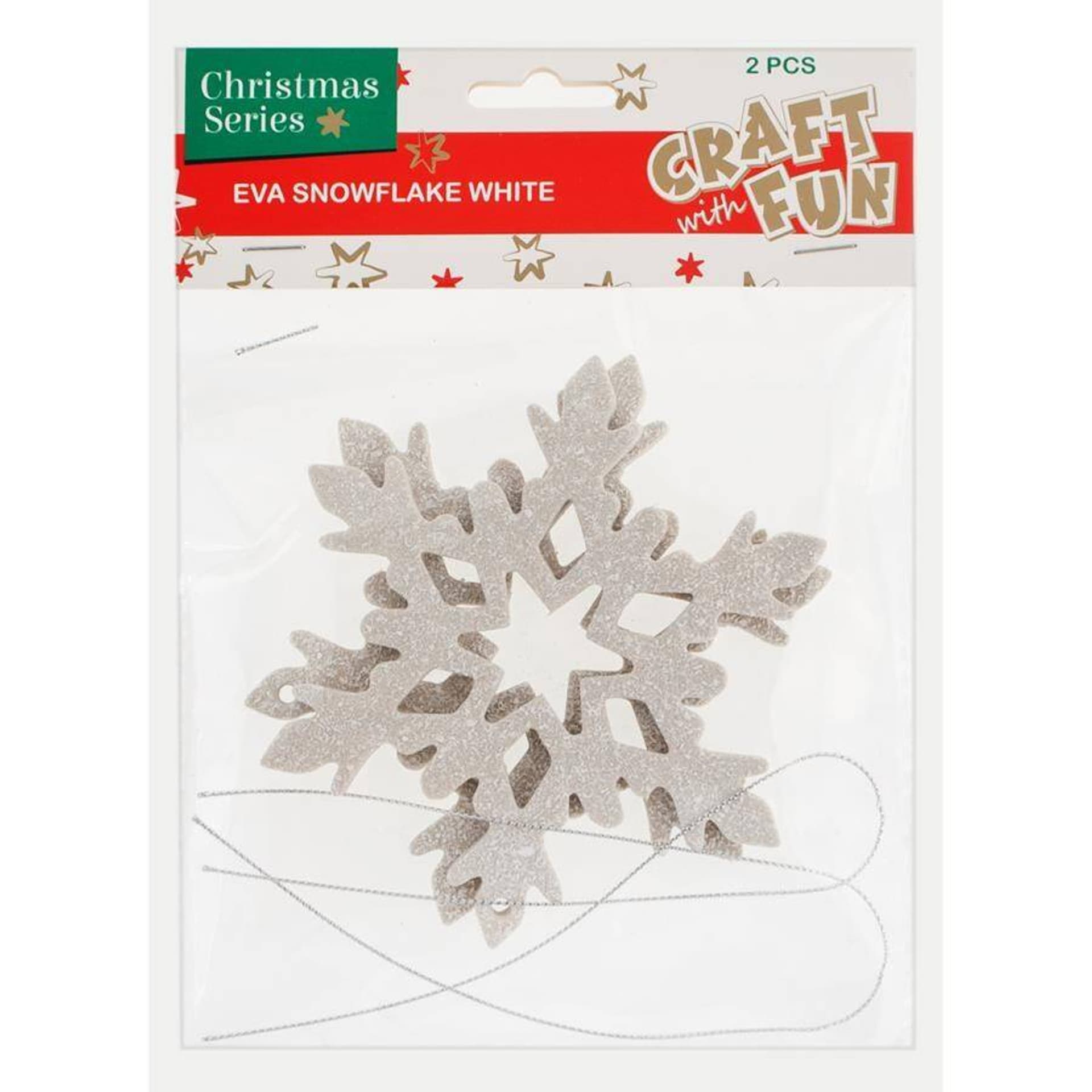 

Ozdoby dekoracyjne piankowe BN EVA Płatek Śniegu zawieszka CRAFT WITH FUN 438613