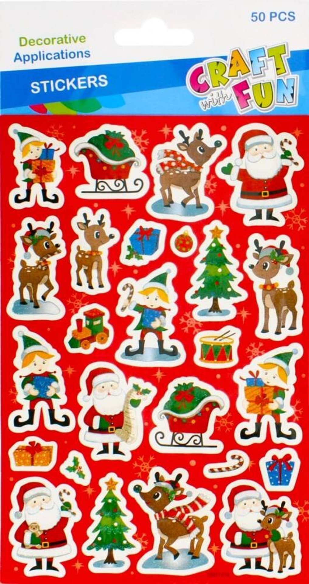 

Naklejki Boże Narodzenie mix CRAFT WITH FUN 438614