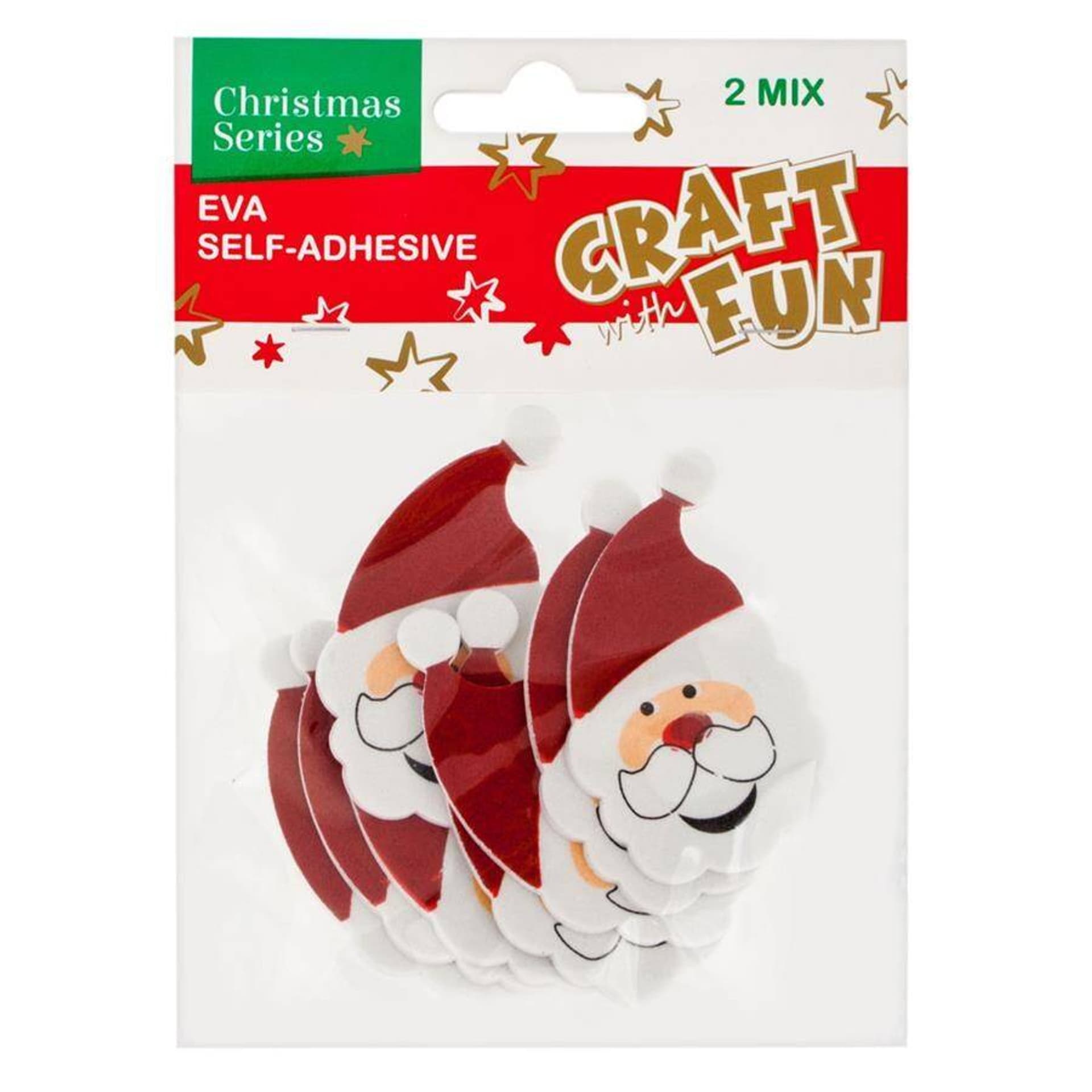 

Naklejki piankowe samoprzylepne Boże Narodzenie Bałwan/Renifer CRAFT WITH FUN 439581