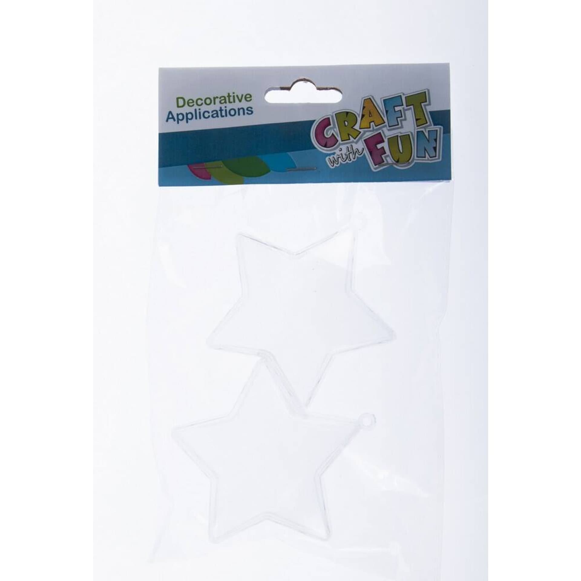 

Ozdoba dekoracyjna plastikowa Gwiazda 7,5CM Boże Narodzenie CRAFT WITH FUN 463827