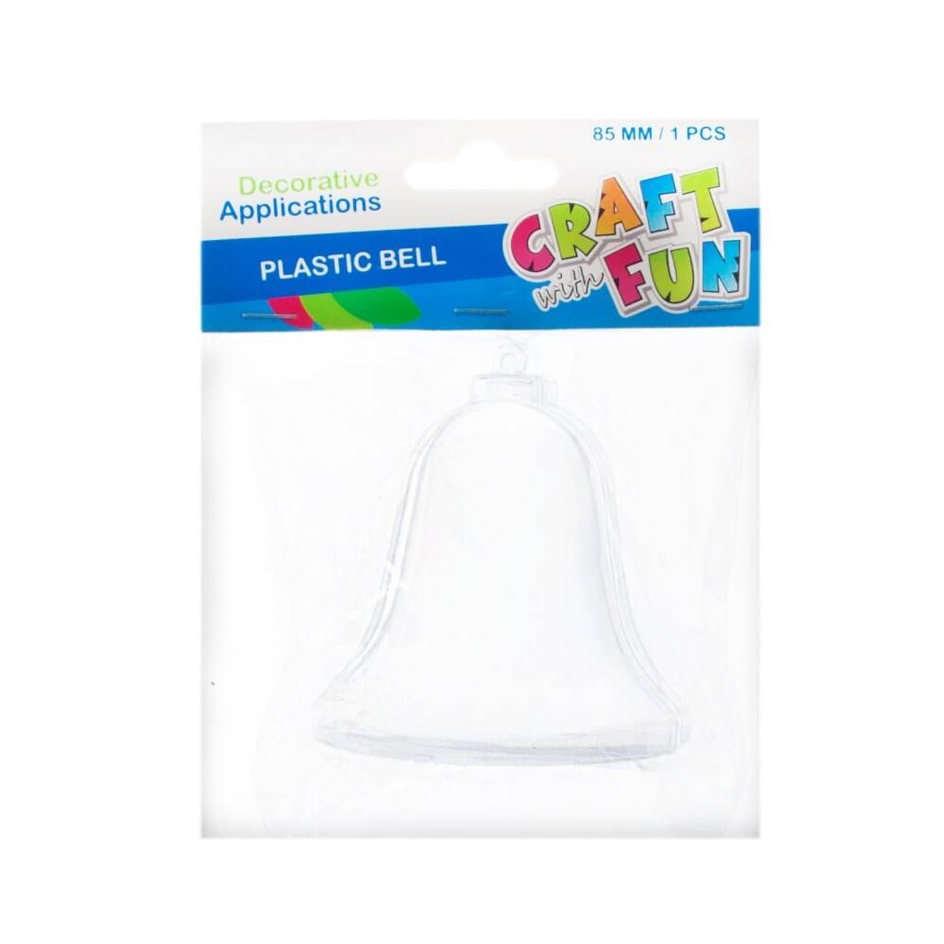 

Ozdoba dekoracyjna plastikowa Dzwonek 8,5CM Boże Narodzenie CRAFT WITH FUN 463829