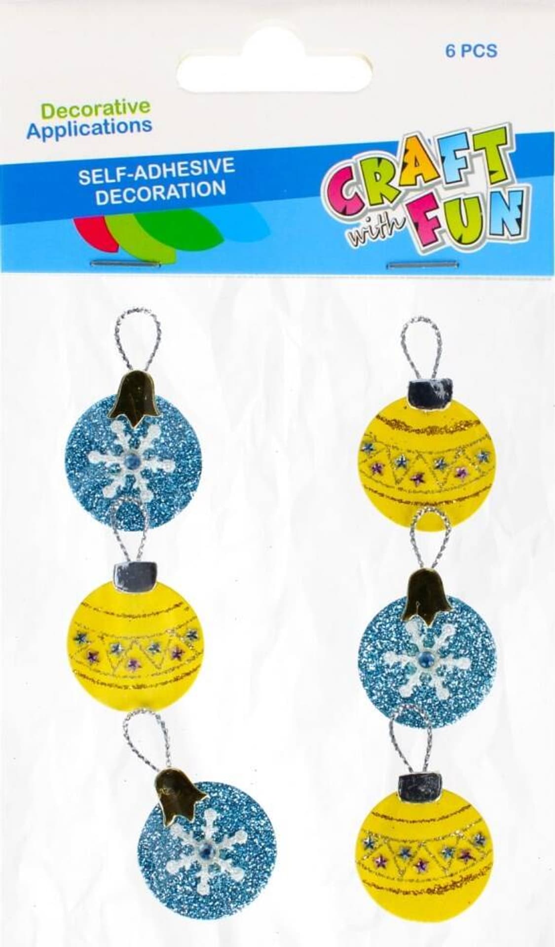 

Naklejki Boże Narodzenie Bombki CRAFT WITH FUN 480412