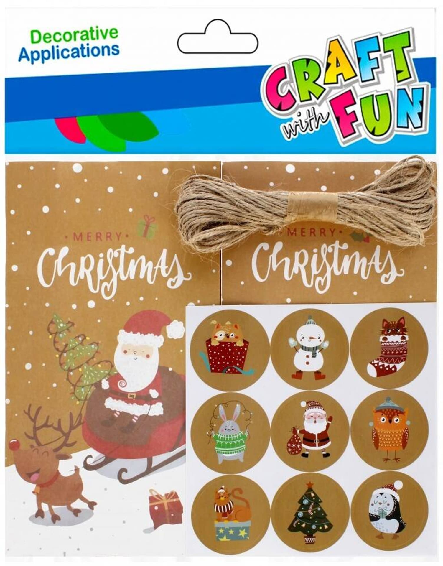 

Zestaw kreatywny Kalendarz Adwentowy CRAFT WITH FUN 501462