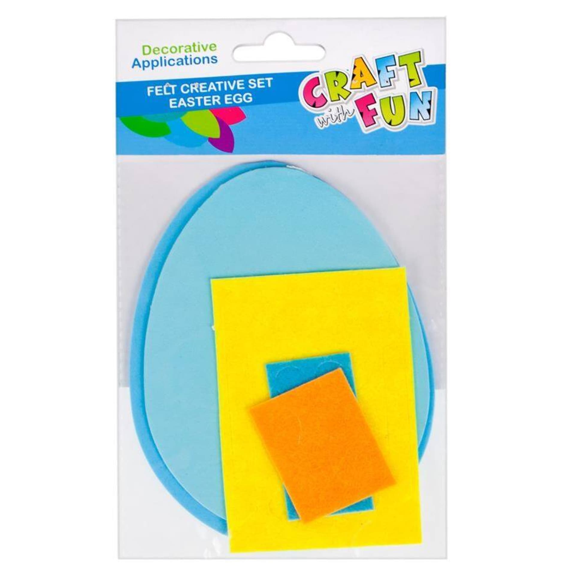 

Zestaw kreatywny Wielkanocny filcowy Pisanka CRAFT WITH FUN 445989