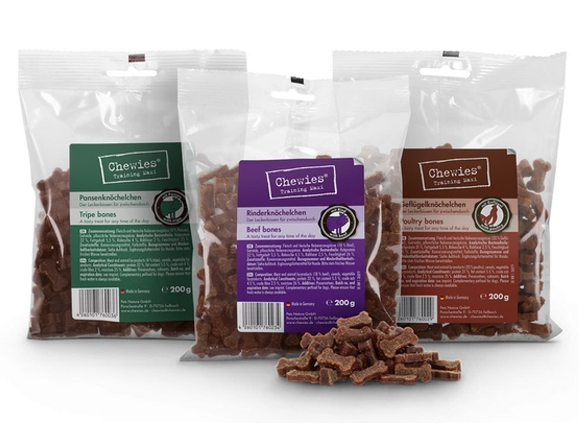

Chewies Training Kosteczki Maxi Multipack nr1 3x200g