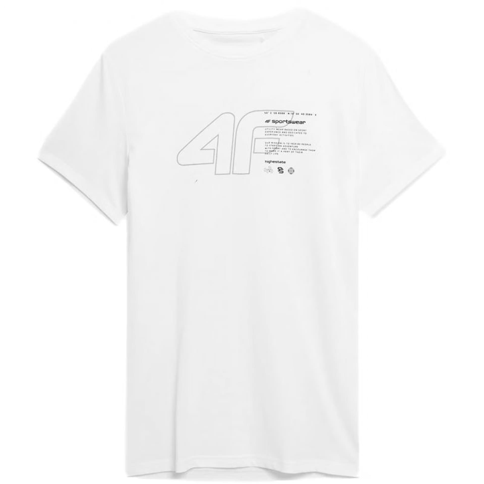 

Koszulka 4F M 4FJSS23TTSHM303 (kolor Biały, rozmiar XL)
