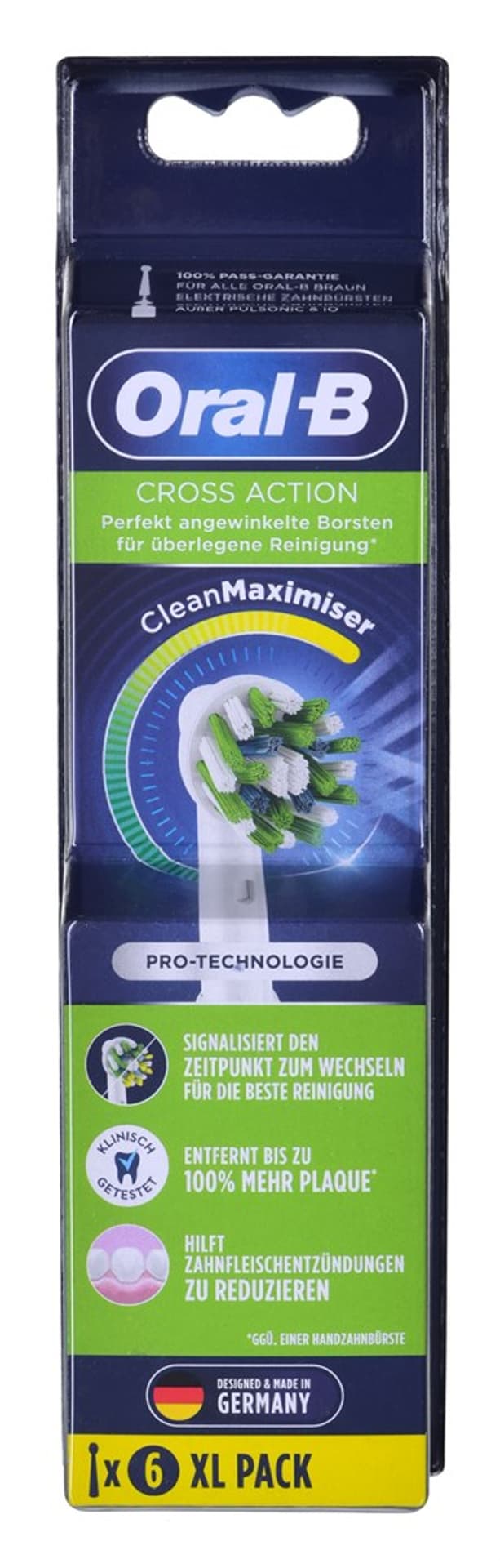 

Końcówki do szczoteczki Oral-B CrossAction 6 szt.