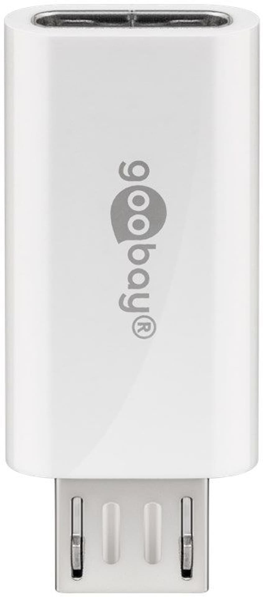 

Adapter USB-C microUSB 2.0 (typ B) biały 55550, Typ b) biały 5555