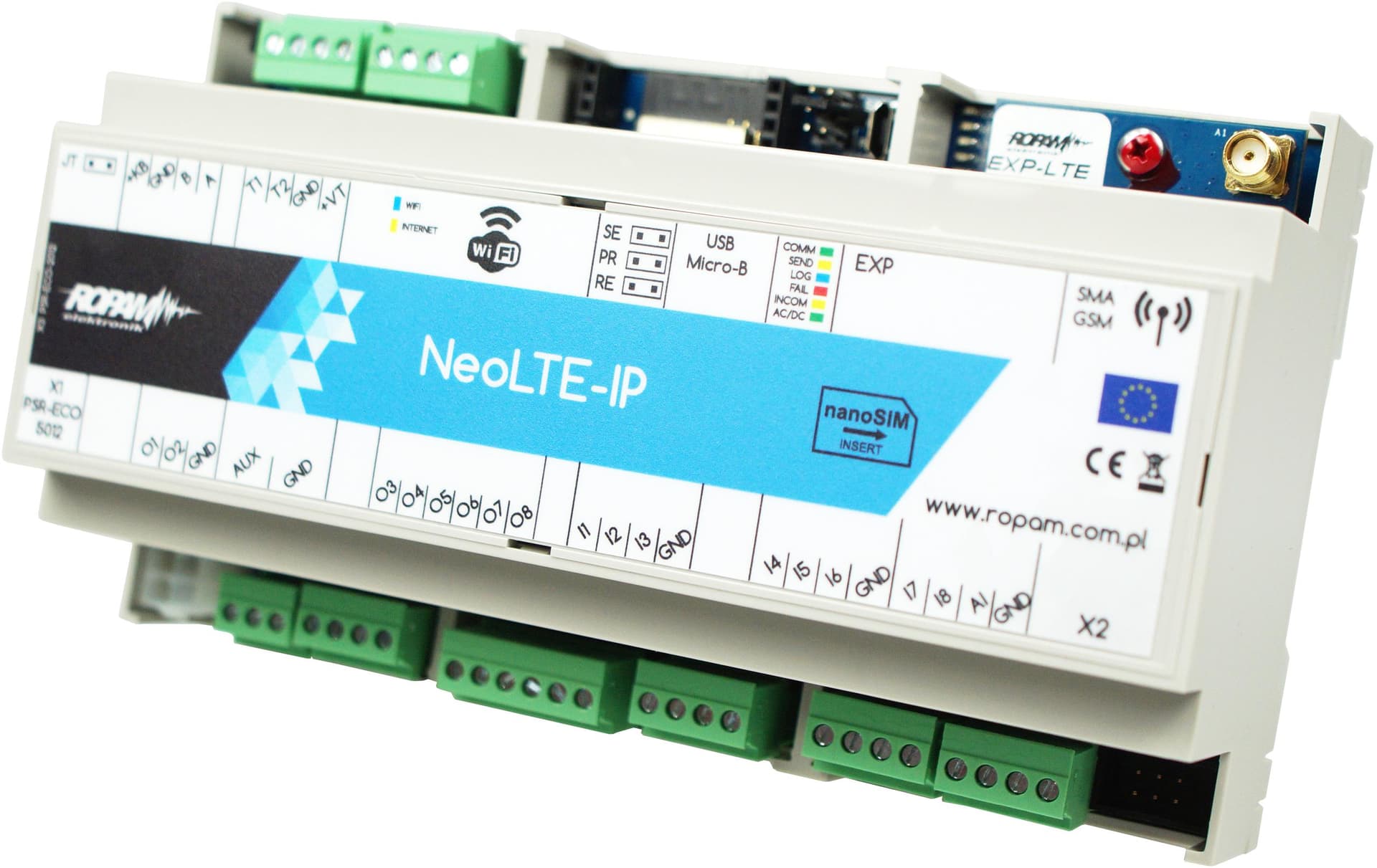 

ROPAM CENTRALA ALARMOWA NEOLTE-IP-D9M