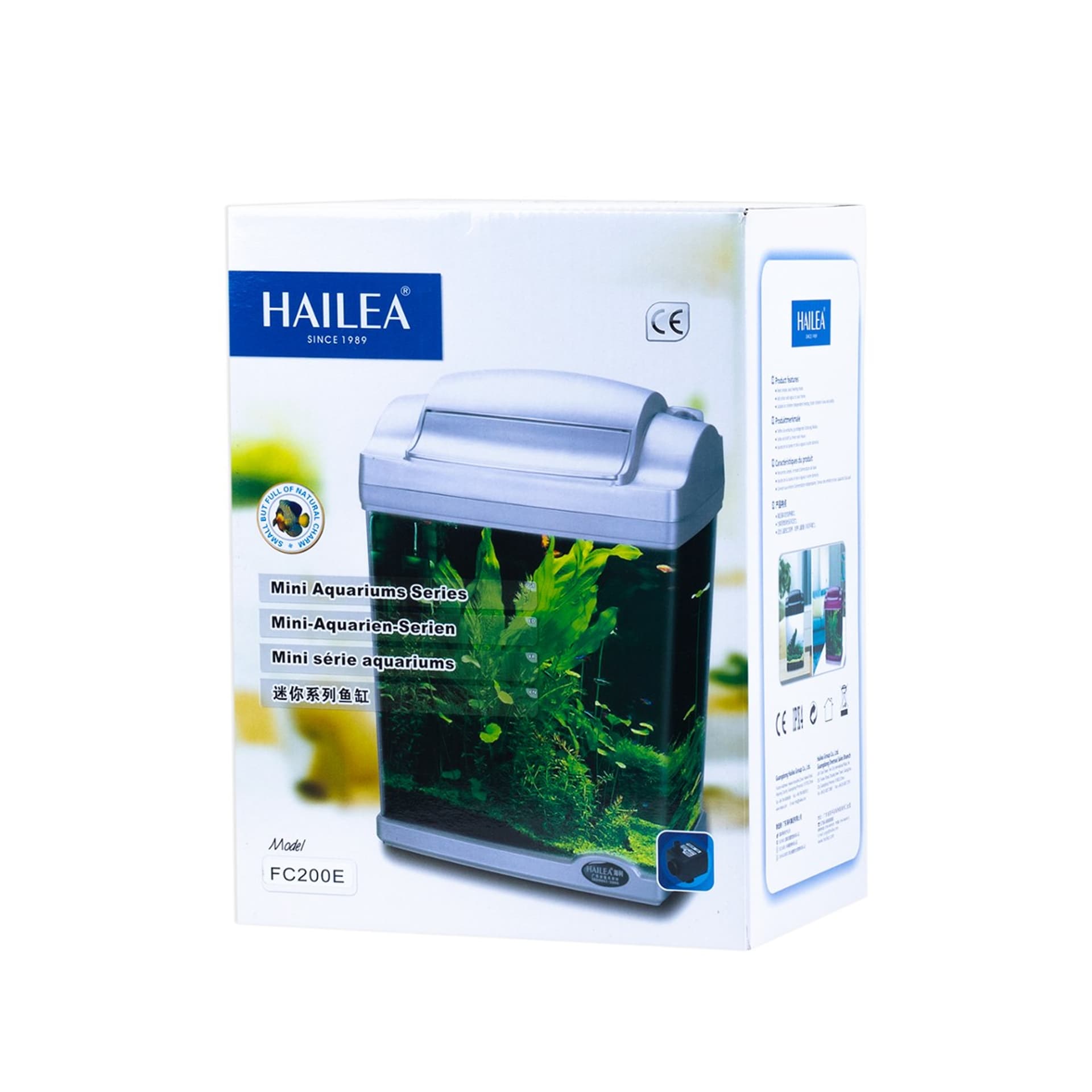 

Akwarium Hailea FC200, 4,8l czarne