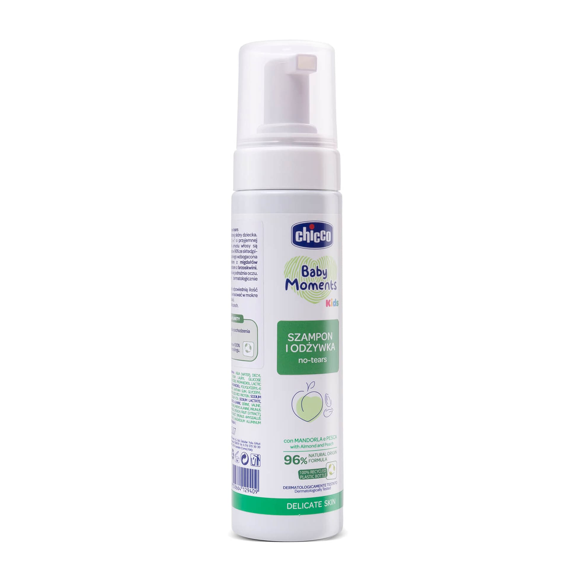 

SZAMPON I ODŻYWKA 150 ML 0 M+ CHICCO Baby Moments