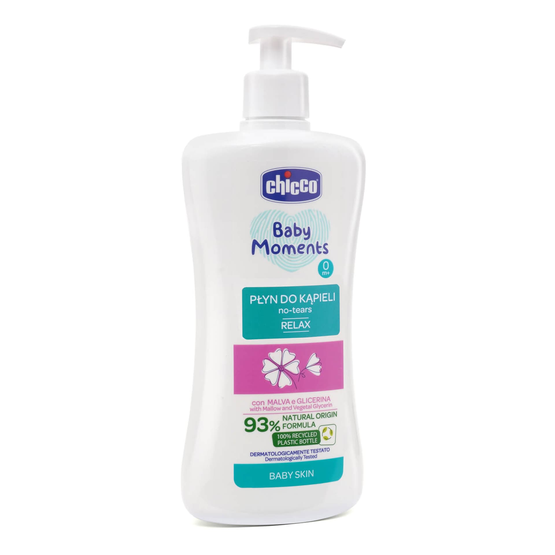 

PŁYN DO KĄPIELI RELAX 500 ML 0 M+ CHICCO Baby Moments
