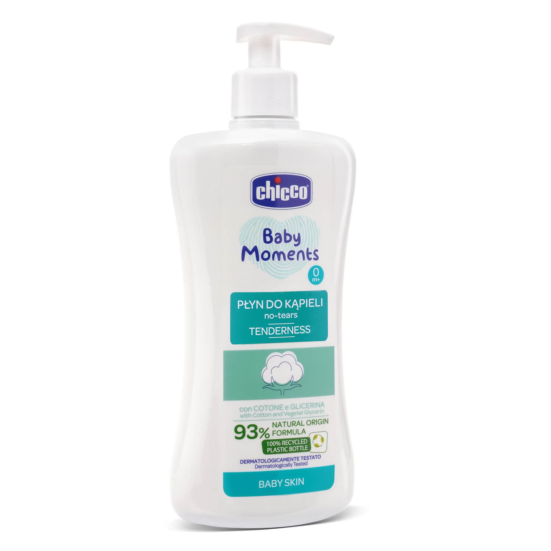 

PŁYN DO KĄPIELI TENDERNESS 500 ML 0 M+ CHICCO Baby Moments