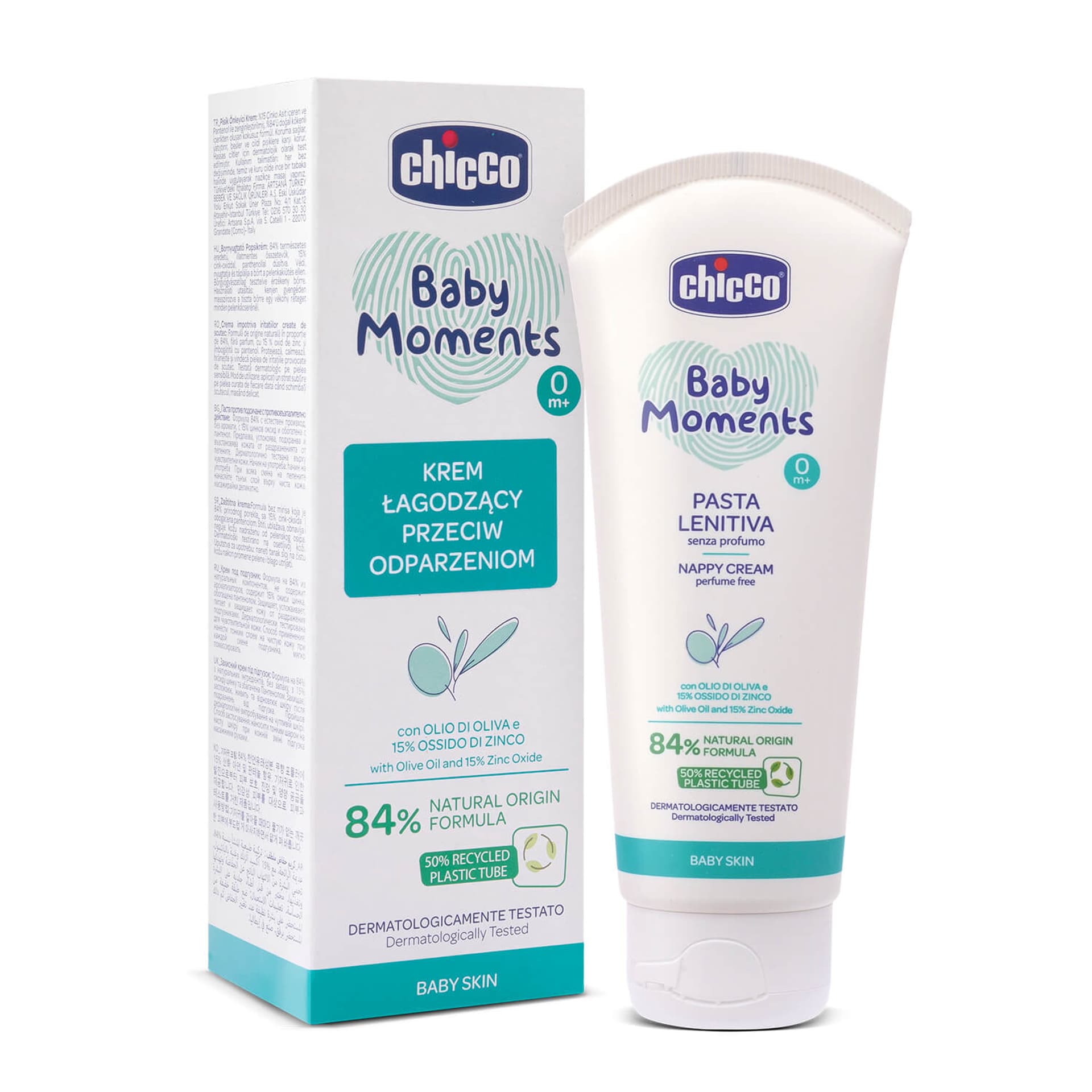 

KREM ŁAGODZĄCY PRZECIW ODPARZENIOM 100 ML CHICCO Baby Moments