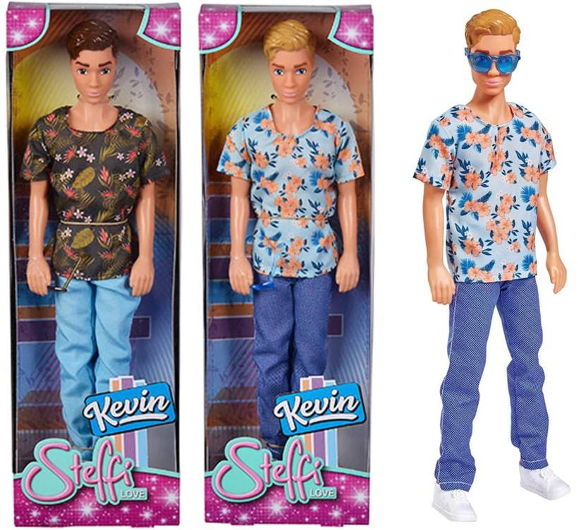 

Lalka Steffi Love Kevin w letnim stroju, 2 rodzaje asortyment