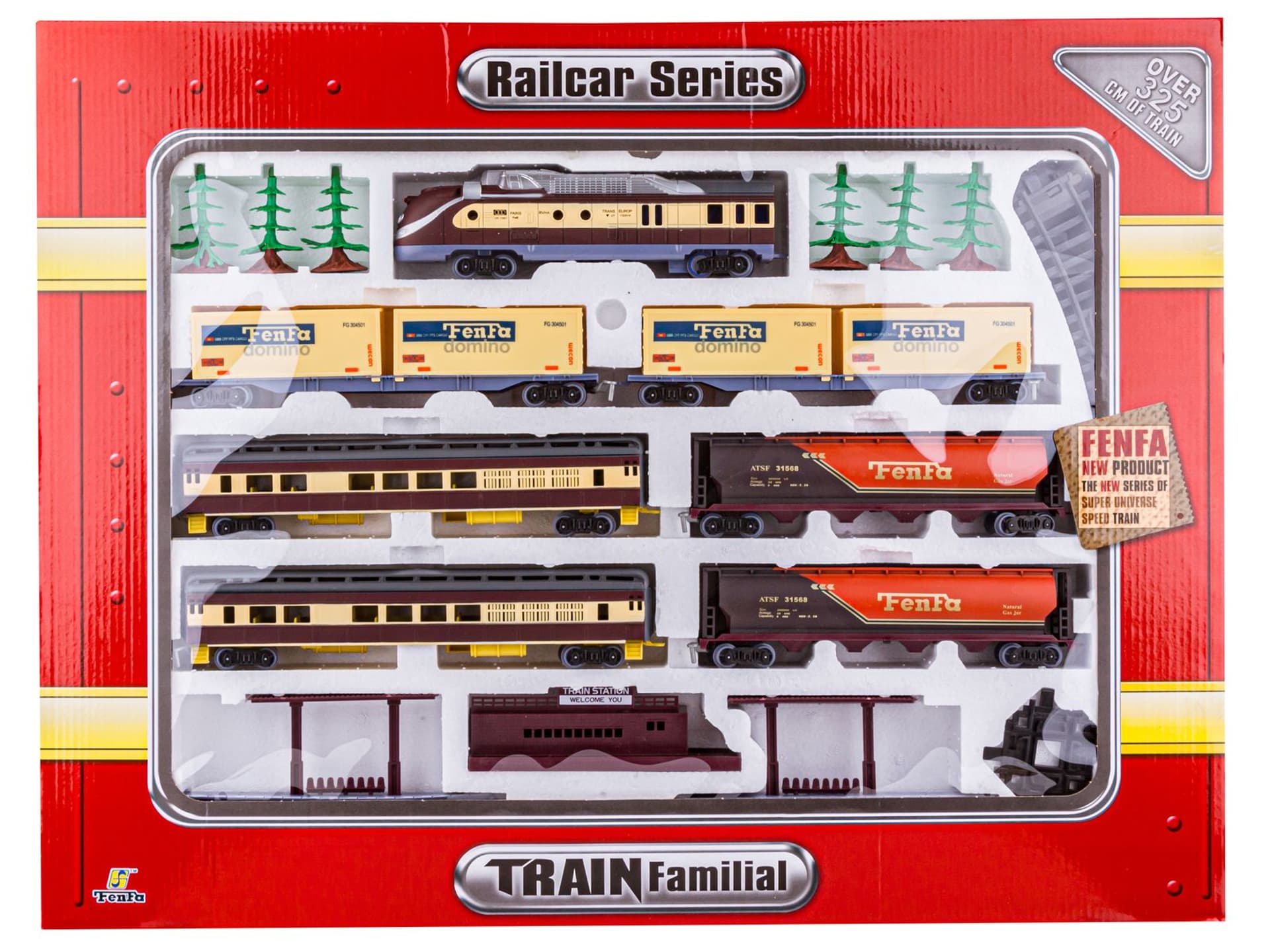 

Realistyczna Kolejka Fenfa 1601B - Skala1:87