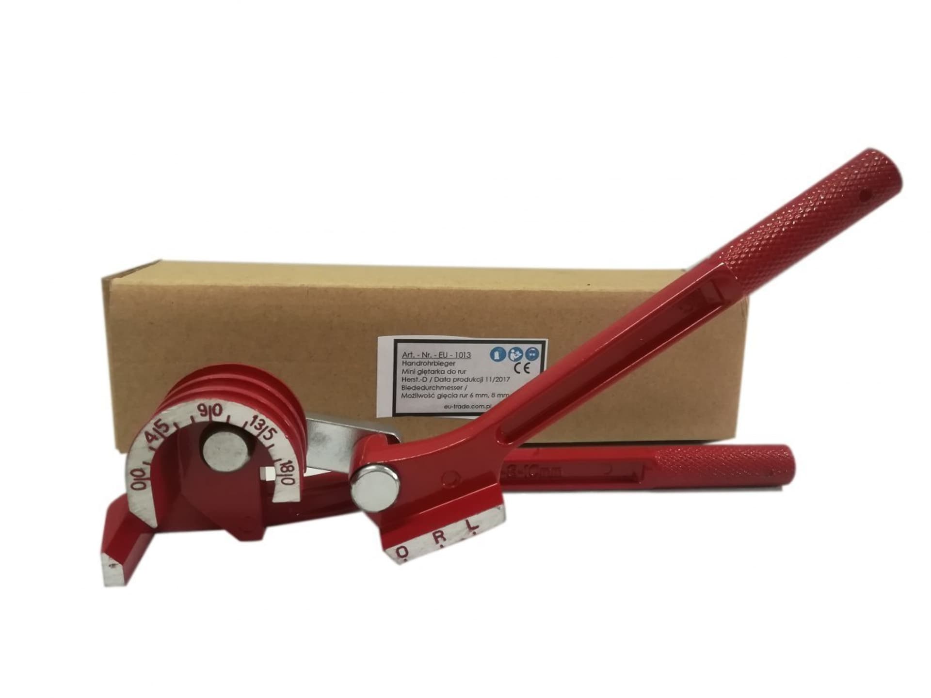 

Mini giętarka Bituxx ręczna zaginarka do rur 6 8 10mm solidna wytrzymała