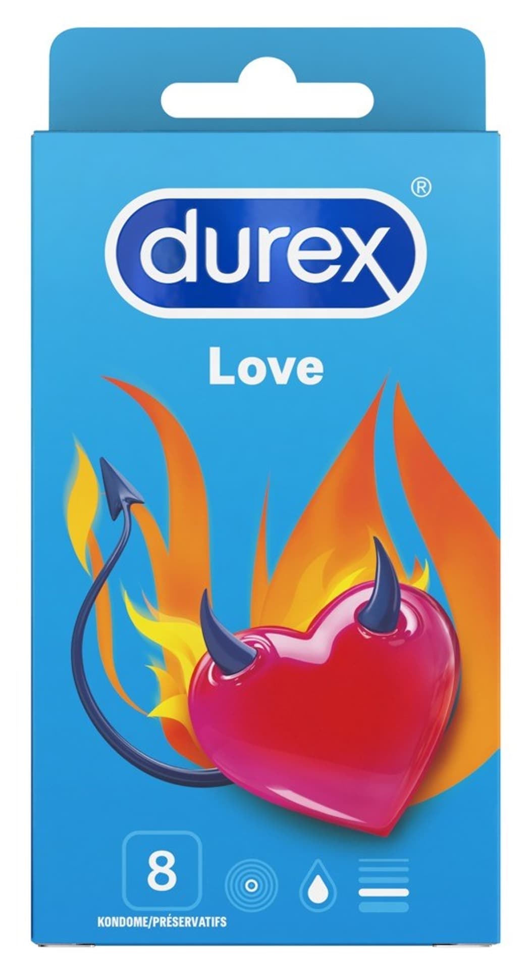 

PREZERWATYWY DUREX LOVE PACK OF 8