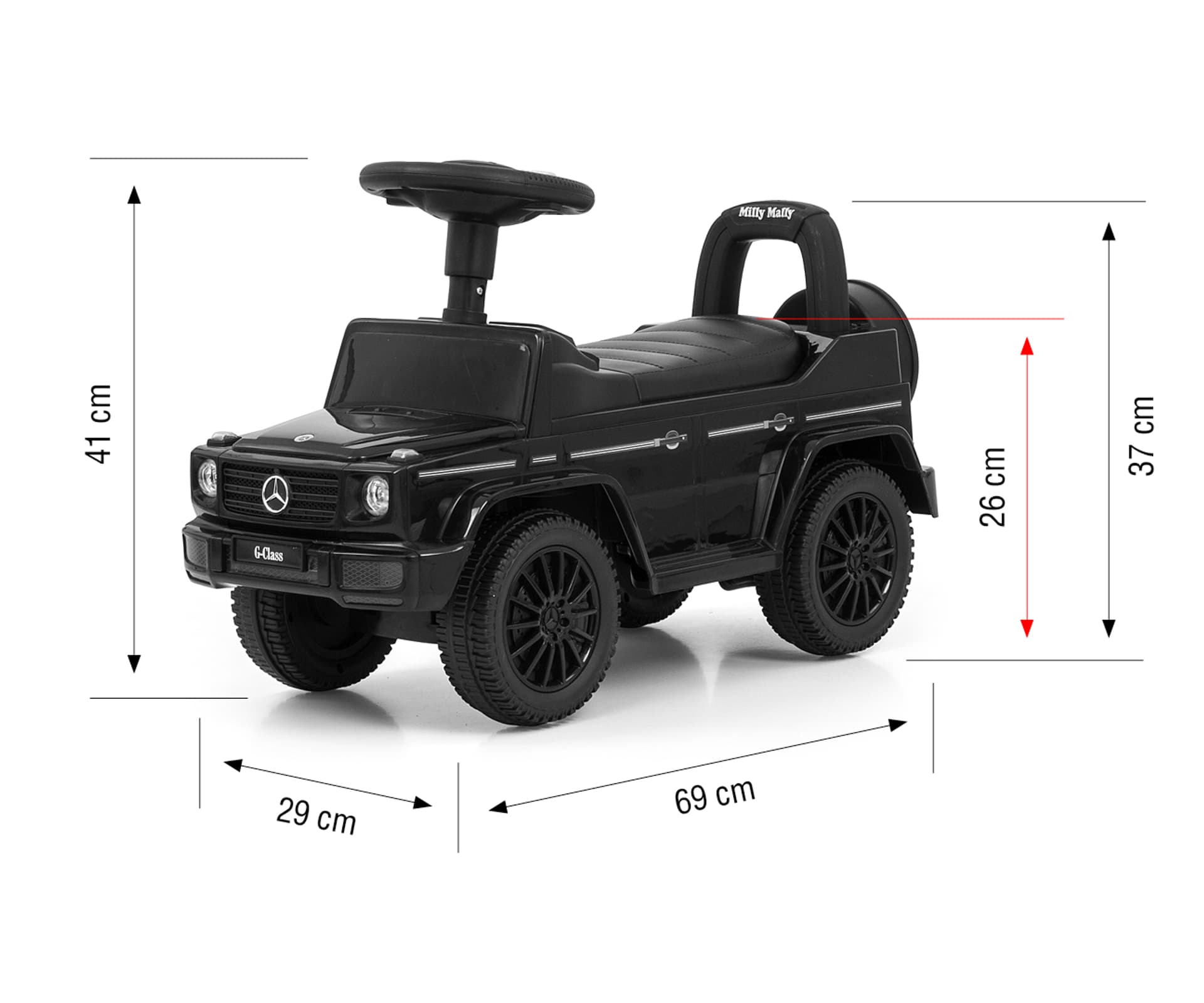 

Pojazd MERCEDES G350d Black S