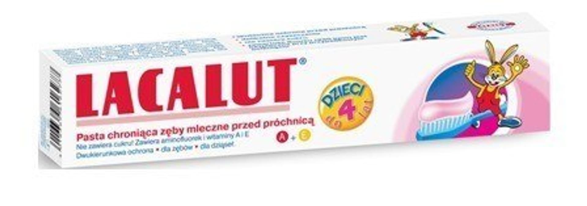 

Lacalut Pasta do zębów dla dzieci 0-4 lat 50ml