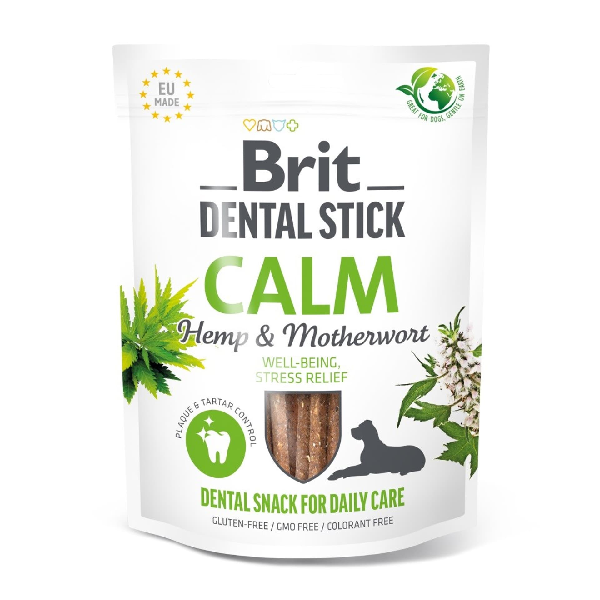 

Brit Dental Stick Calm Hemp & Motherwort 251g