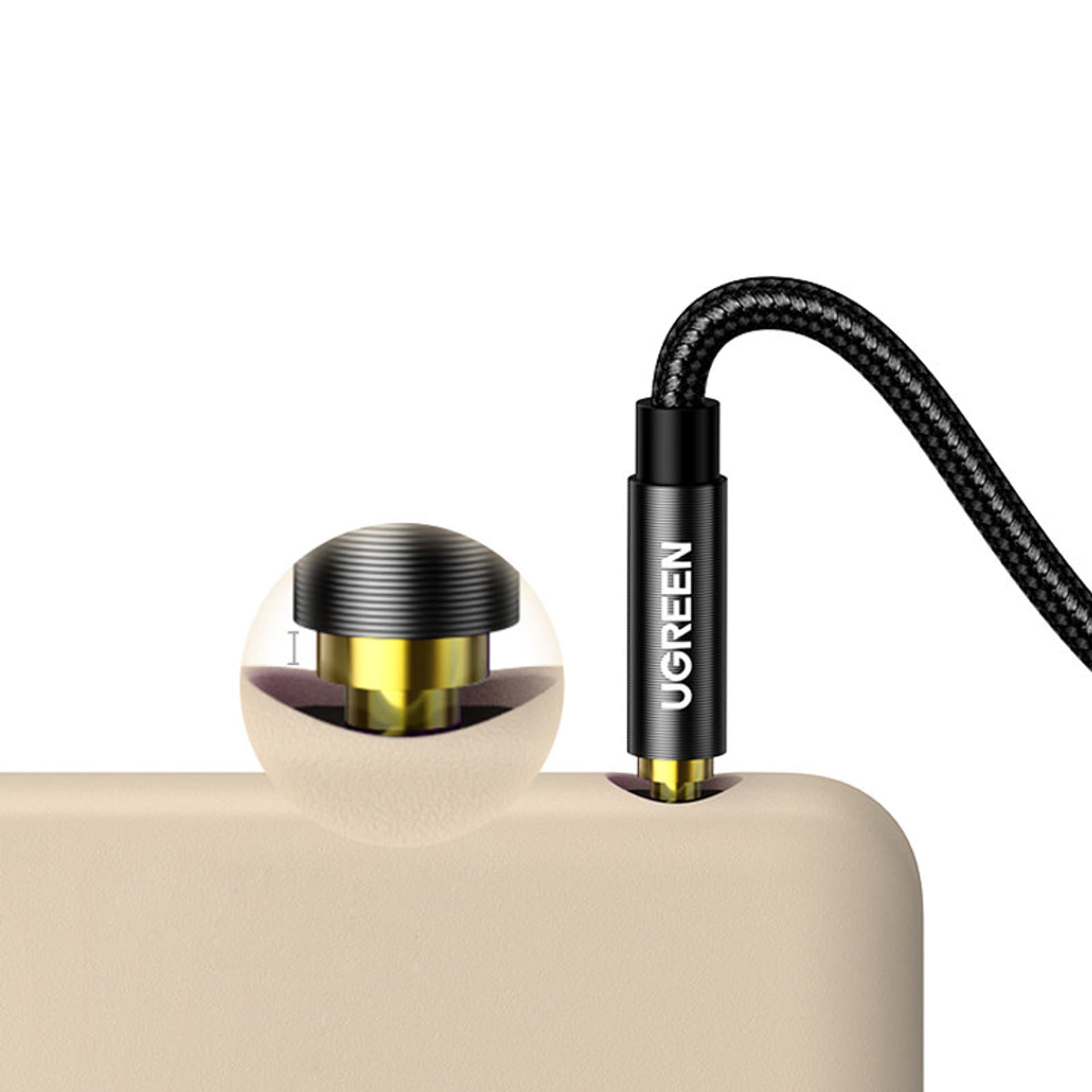 

Ugreen kabel audio AUX wtyczka kątowa minijack 3,5 mm 2m niebieski (AV112)