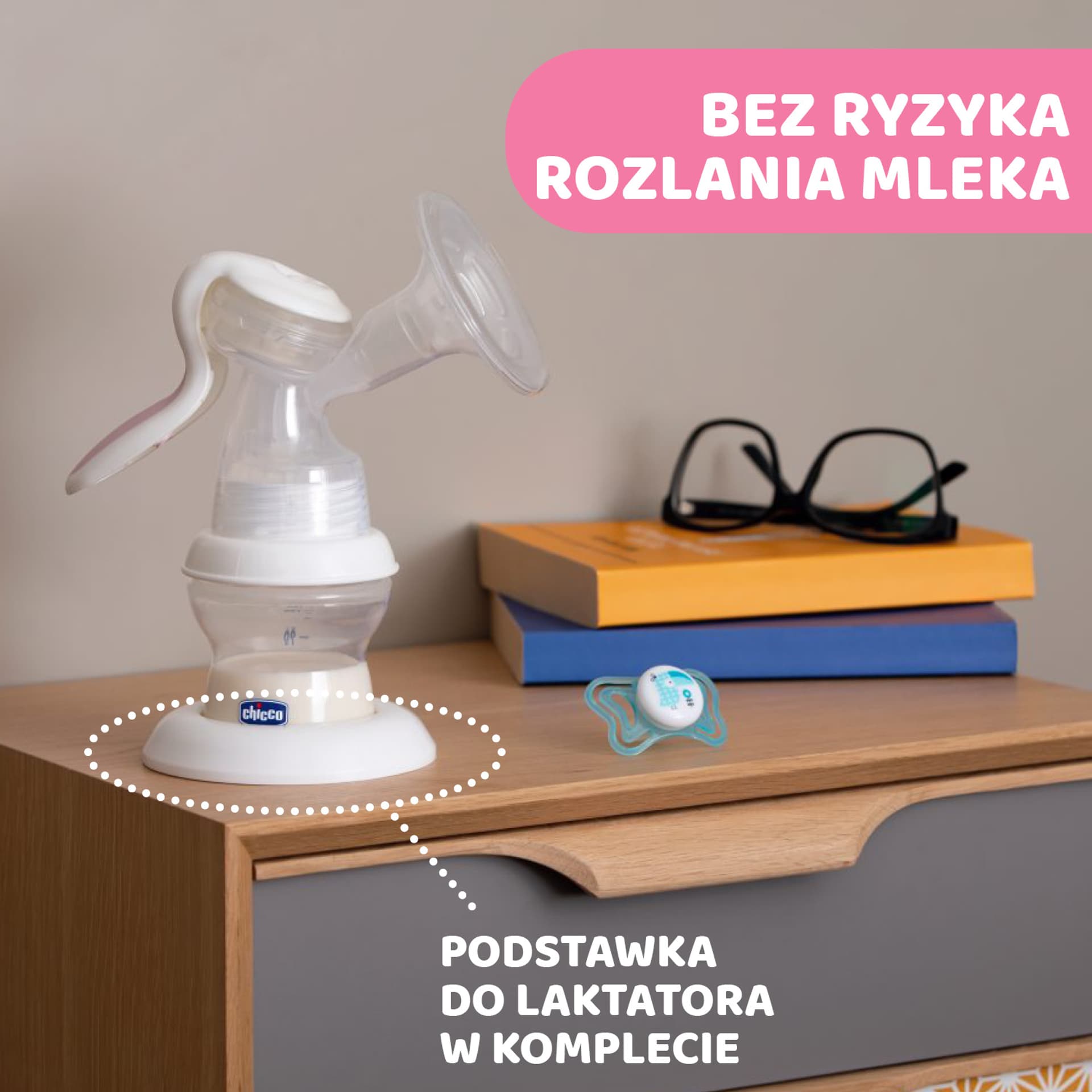 

Chicco NaturalFeeling Laktator manualny