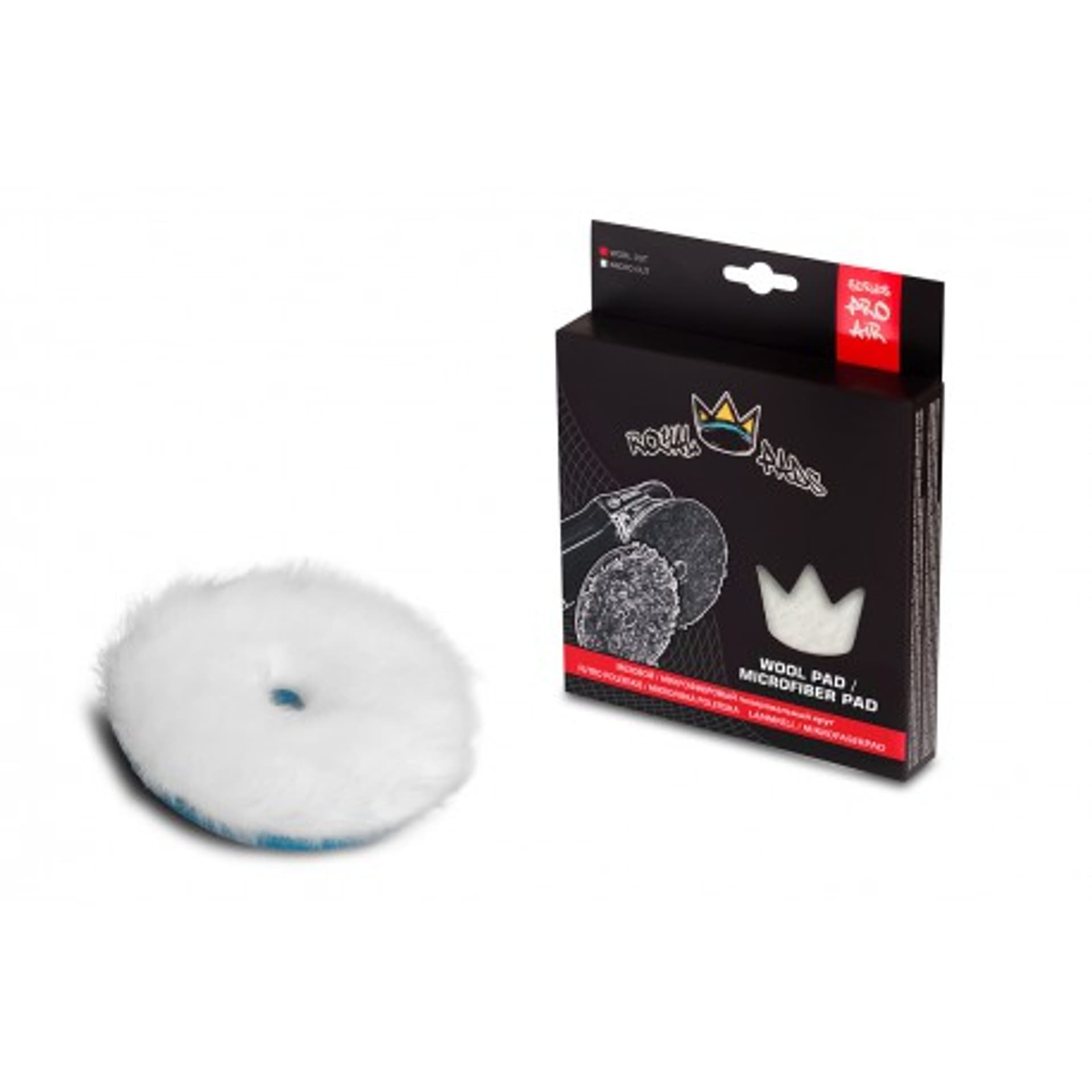 

Royal Pads AIR Natural Wool Cut 80mm - pad polerski z naturalnym futrem